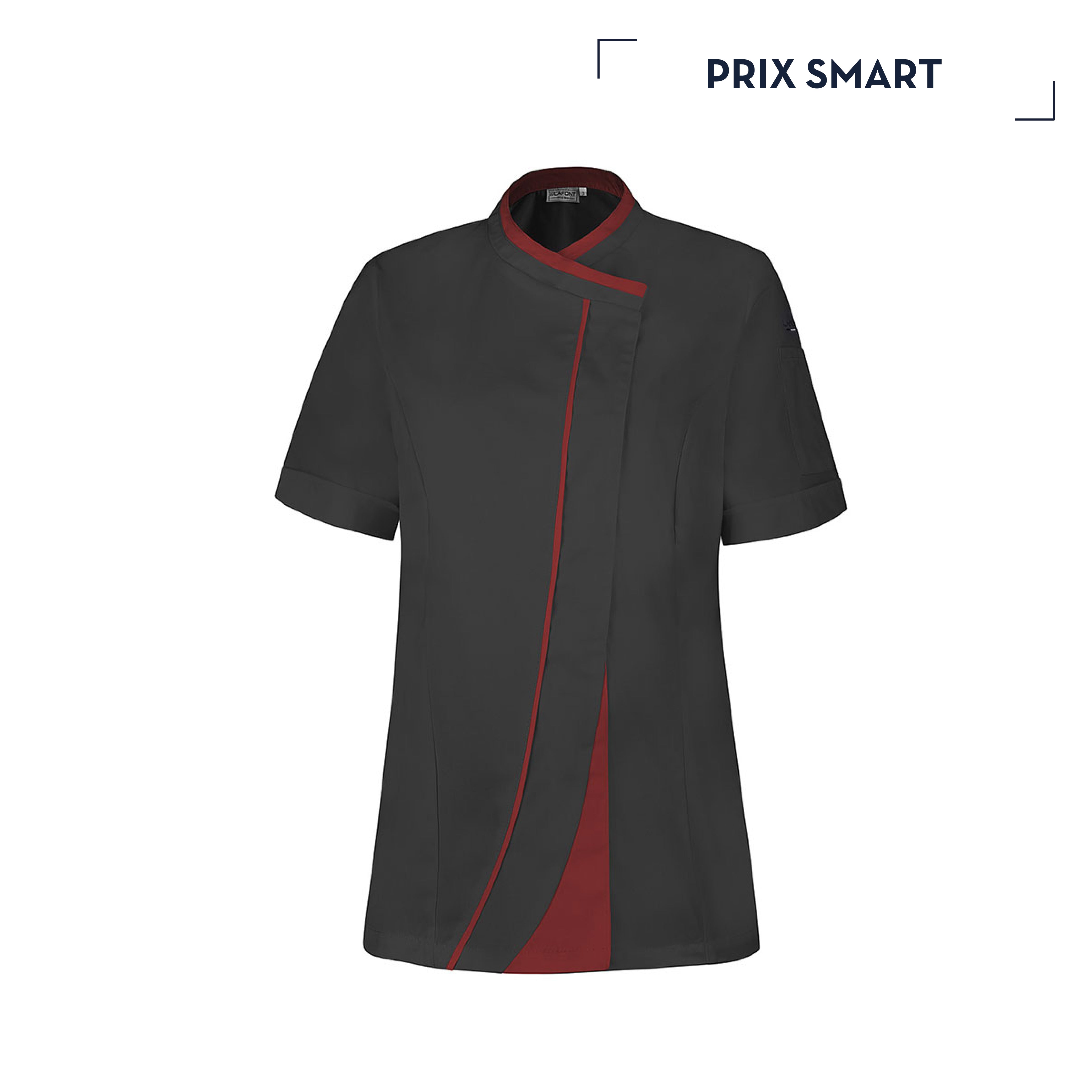 LHYDRE | VESTE DE CUISINE MANCHES COURTES