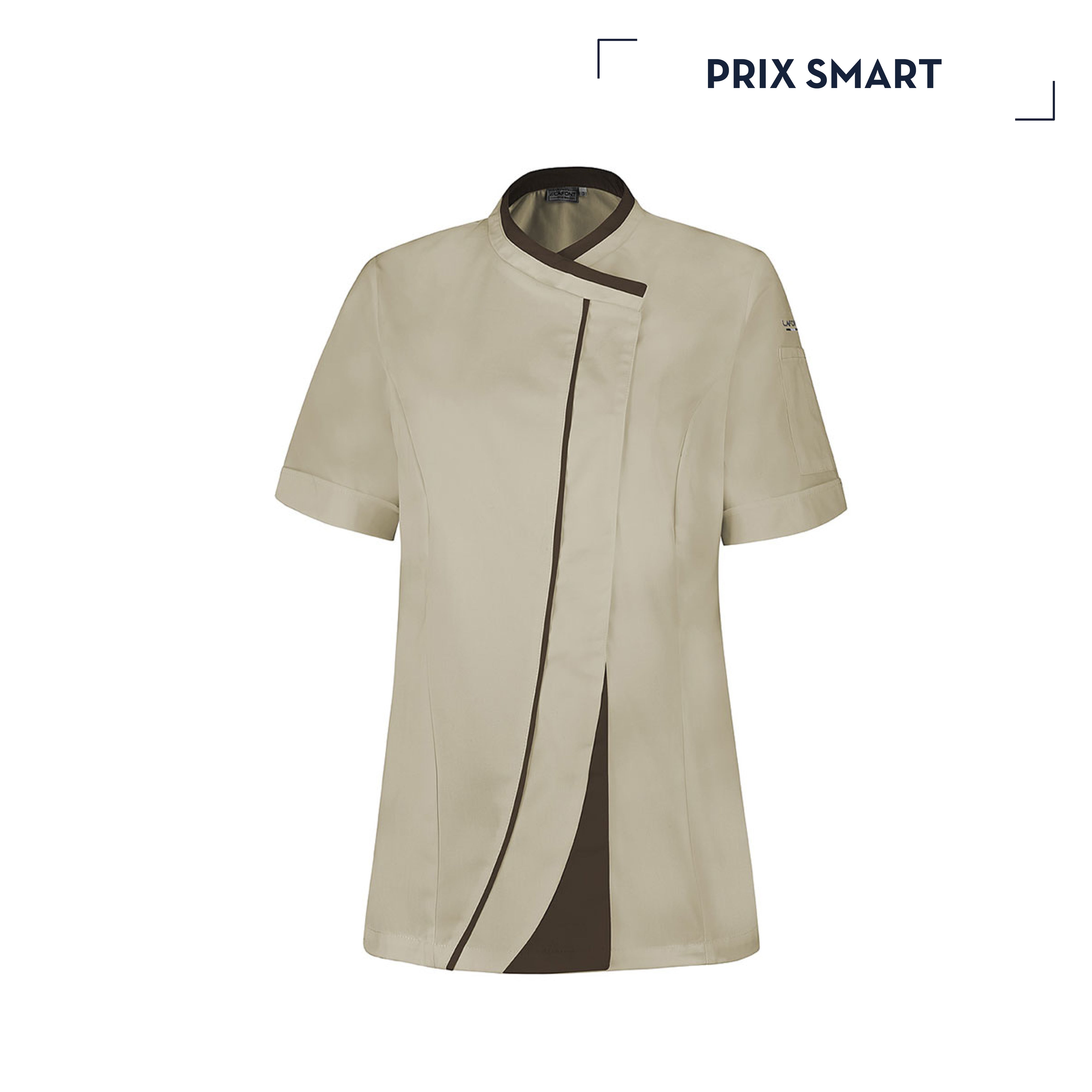 LHYDRE | VESTE DE CUISINE MANCHES COURTES