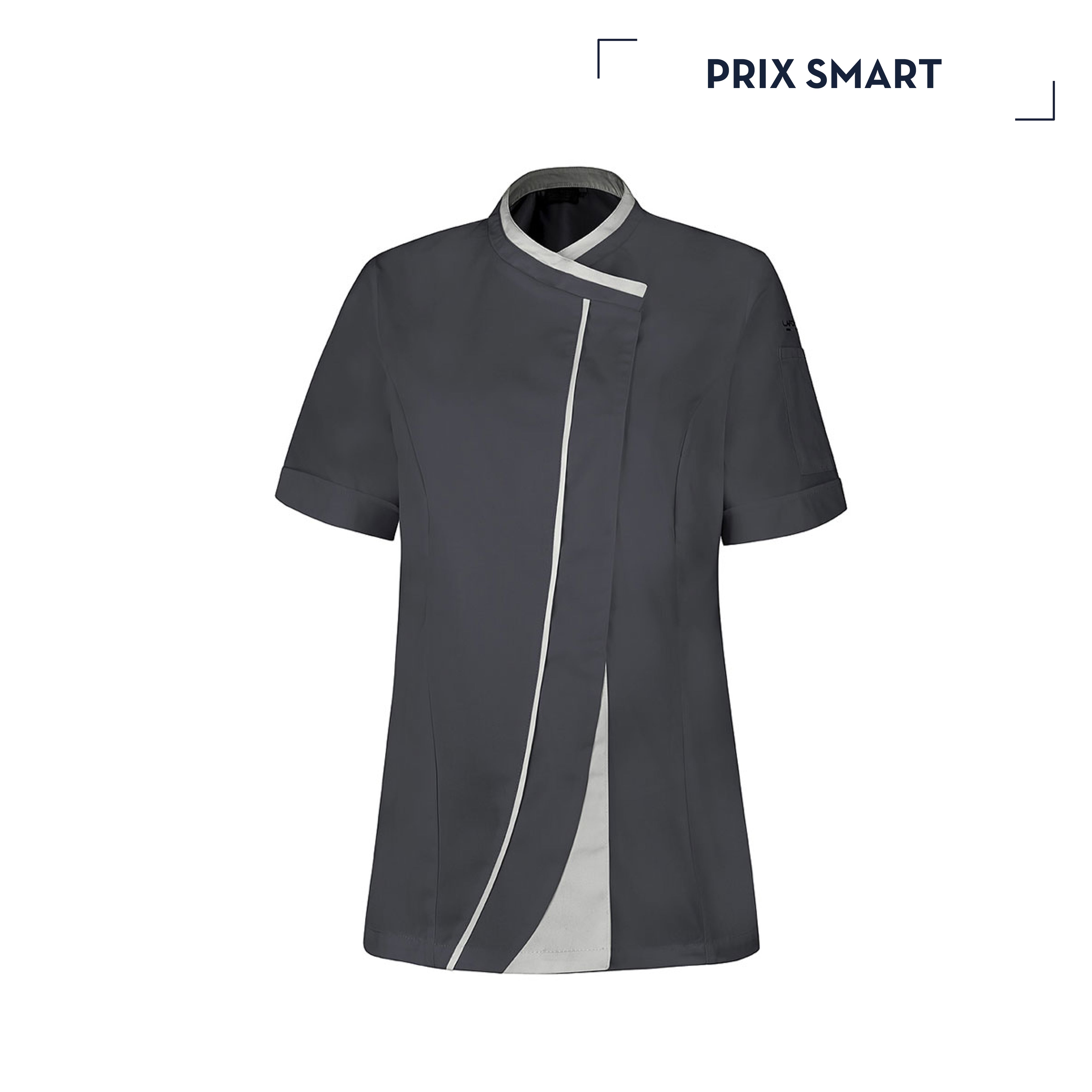 LHYDRE | VESTE DE CUISINE MANCHES COURTES