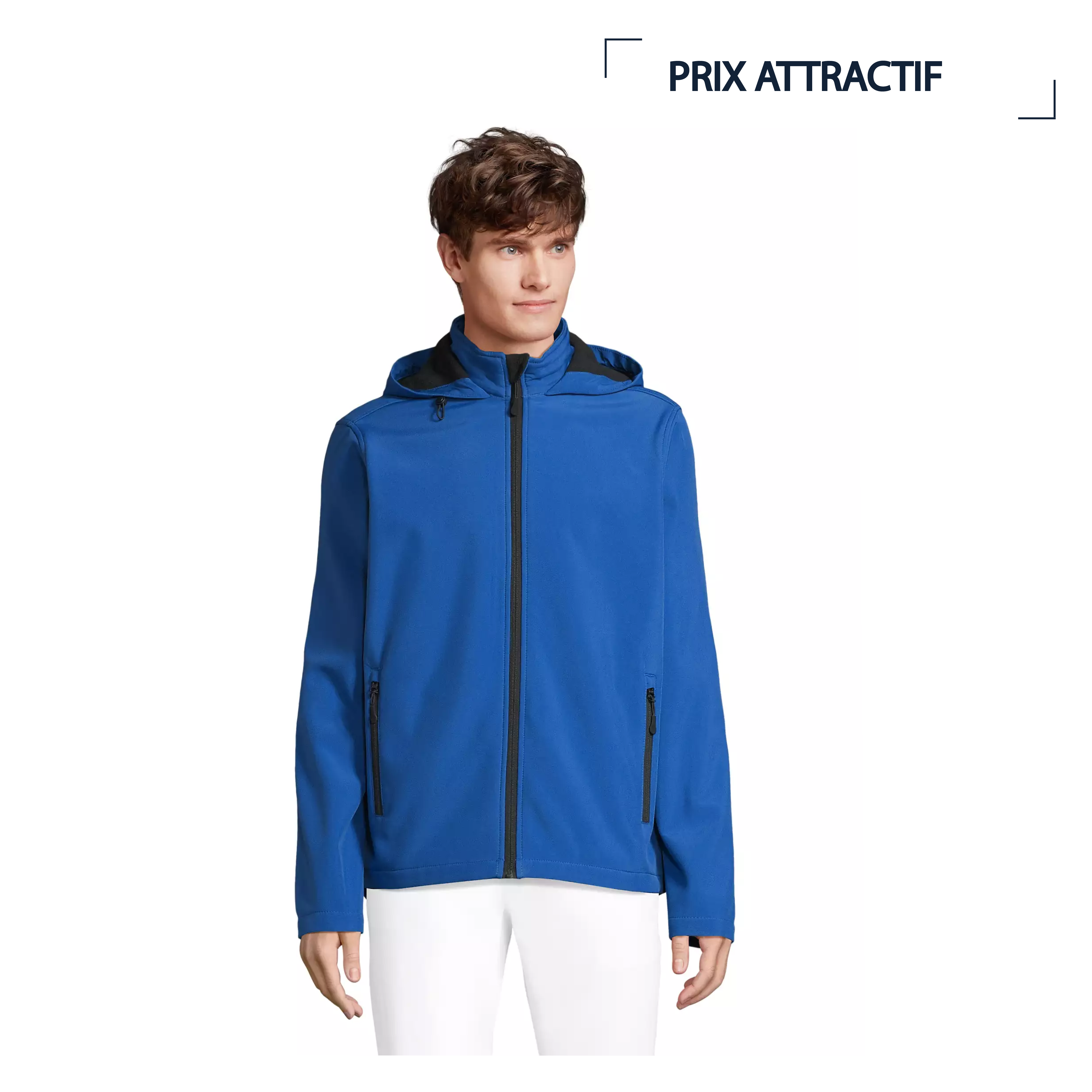 SPRINGER | 280G | SOFTSHELL À CAPUCHE