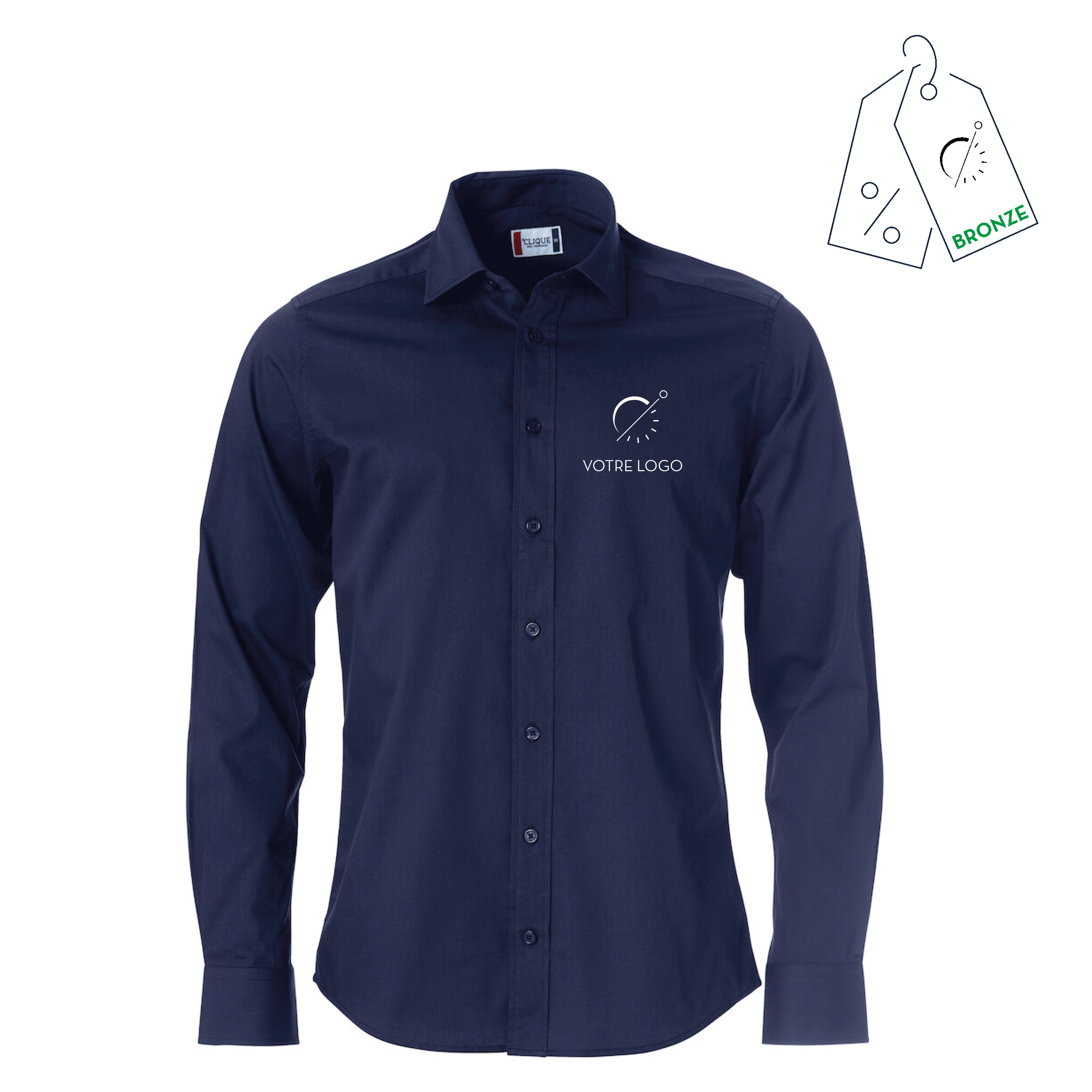 THALASSA | 130G | CHEMISE PERSONNALISÉE