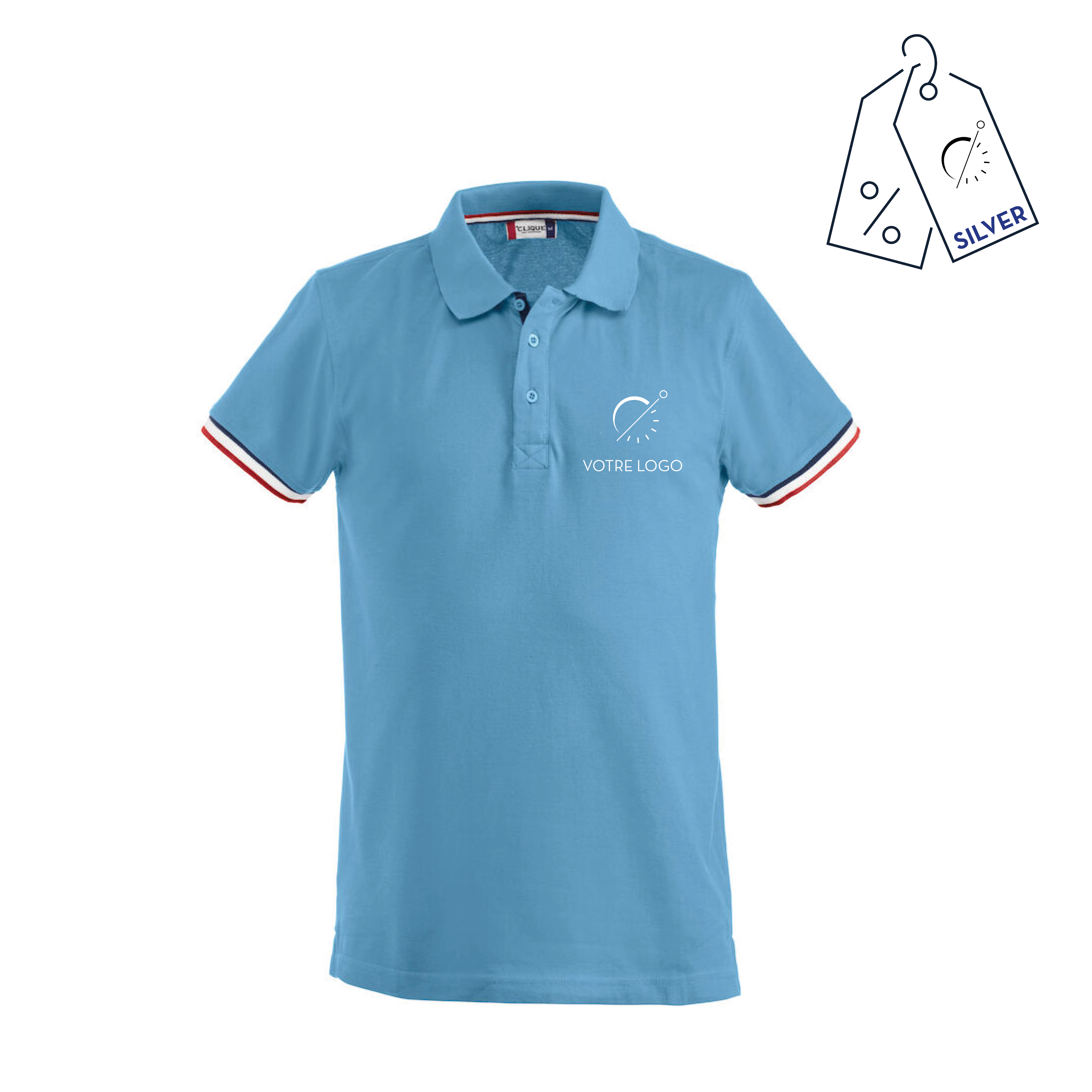 HOMERE | 190G |POLO PERSONNALISABLE