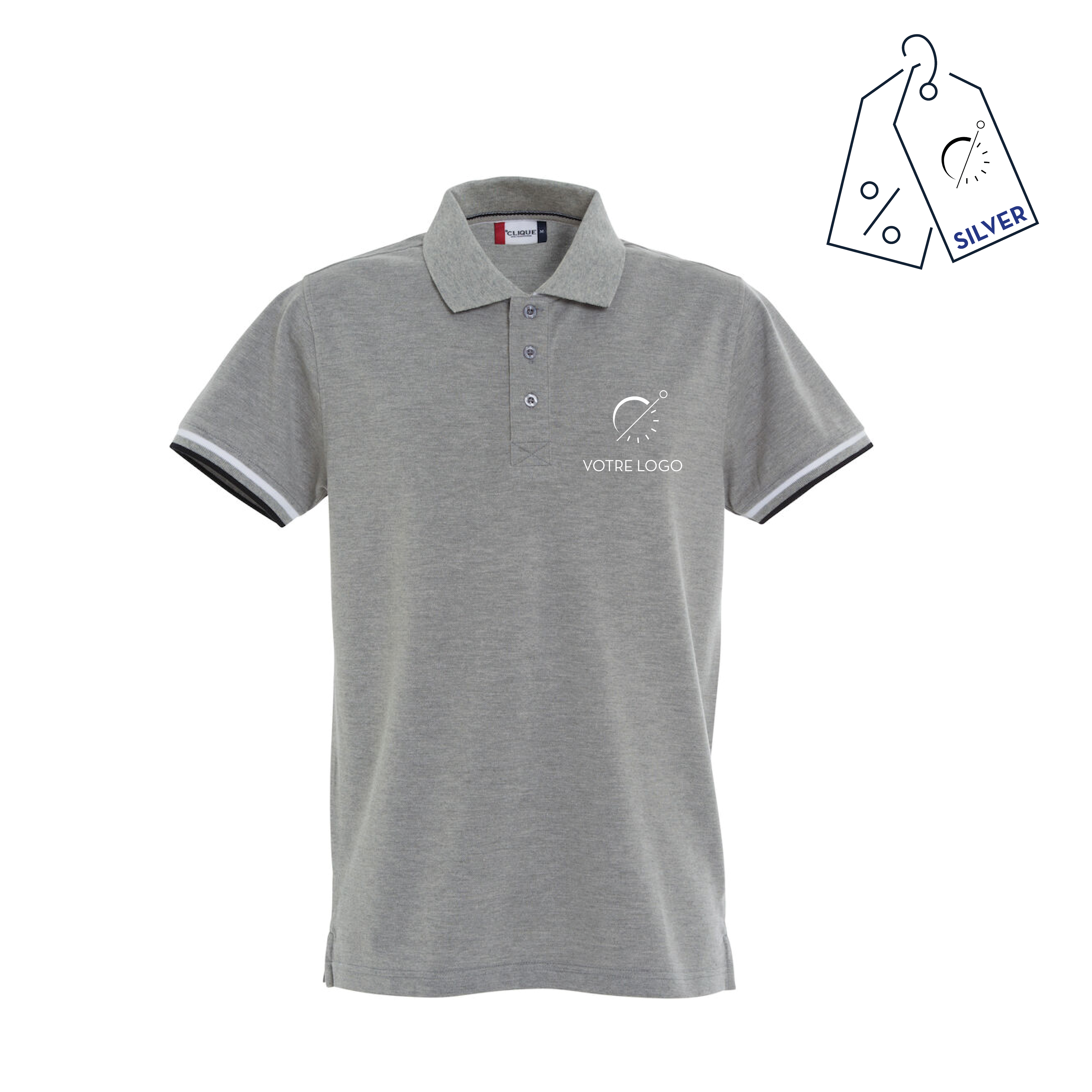 HOMERE | 190G |POLO PERSONNALISABLE