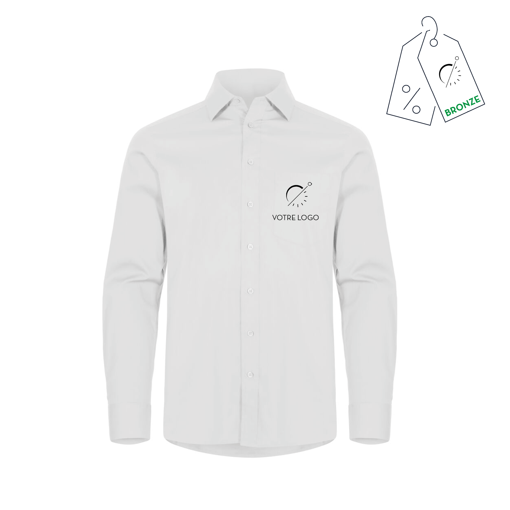 TRITON | 110G | CHEMISE PERSONNALISÉE