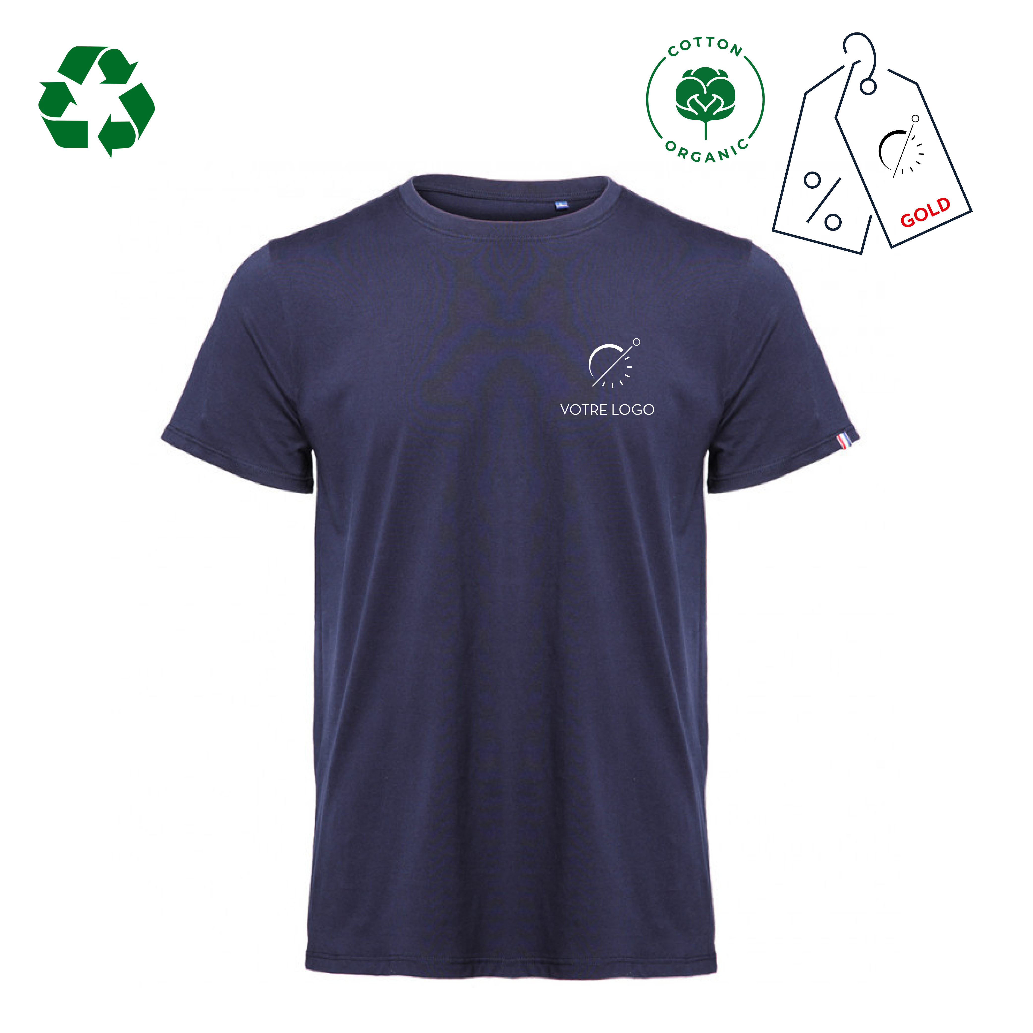 PROMÉTHÉE | T SHIRT MADE IN FRANCE BIO | 190G