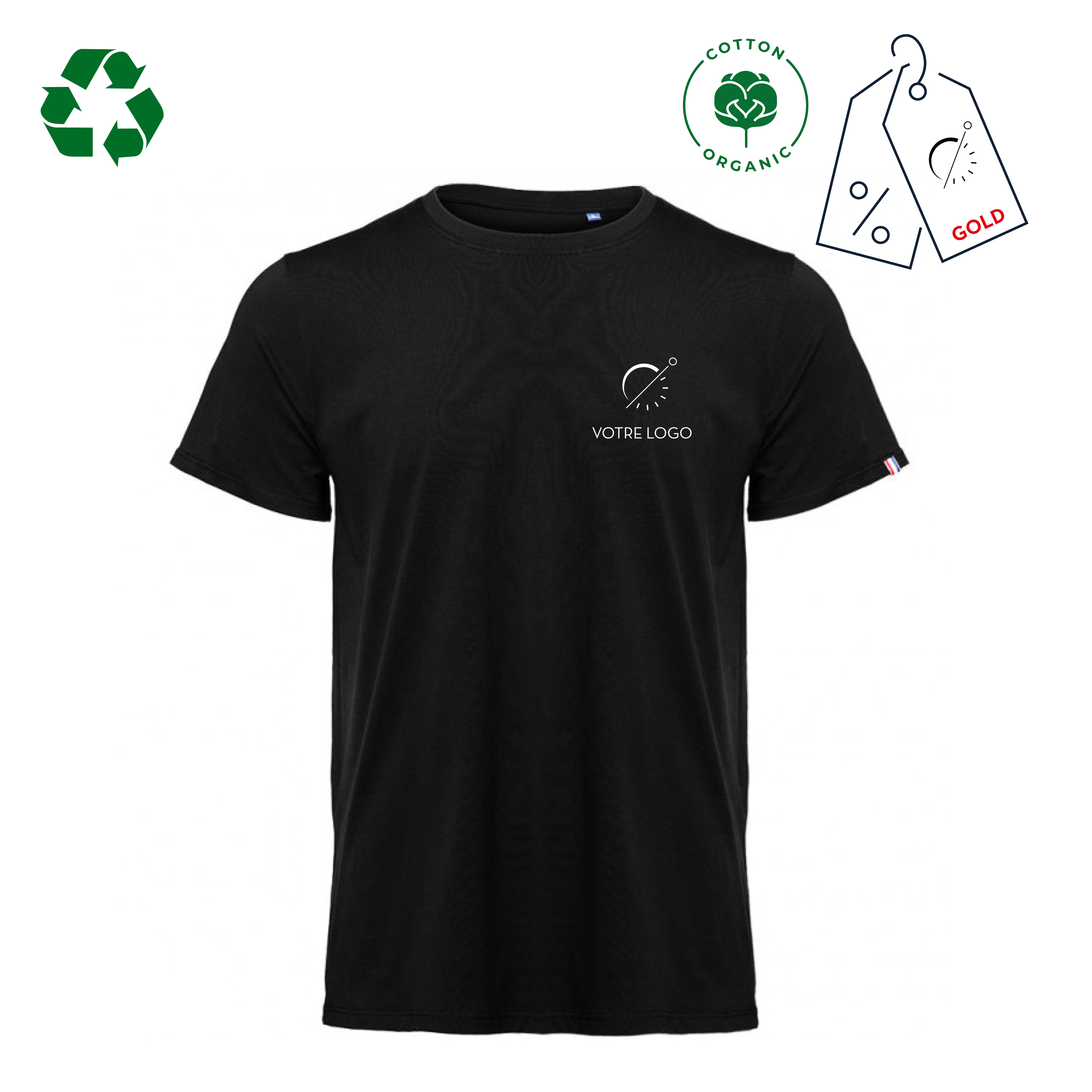 PROMÉTHÉE | T SHIRT MADE IN FRANCE BIO | 190G