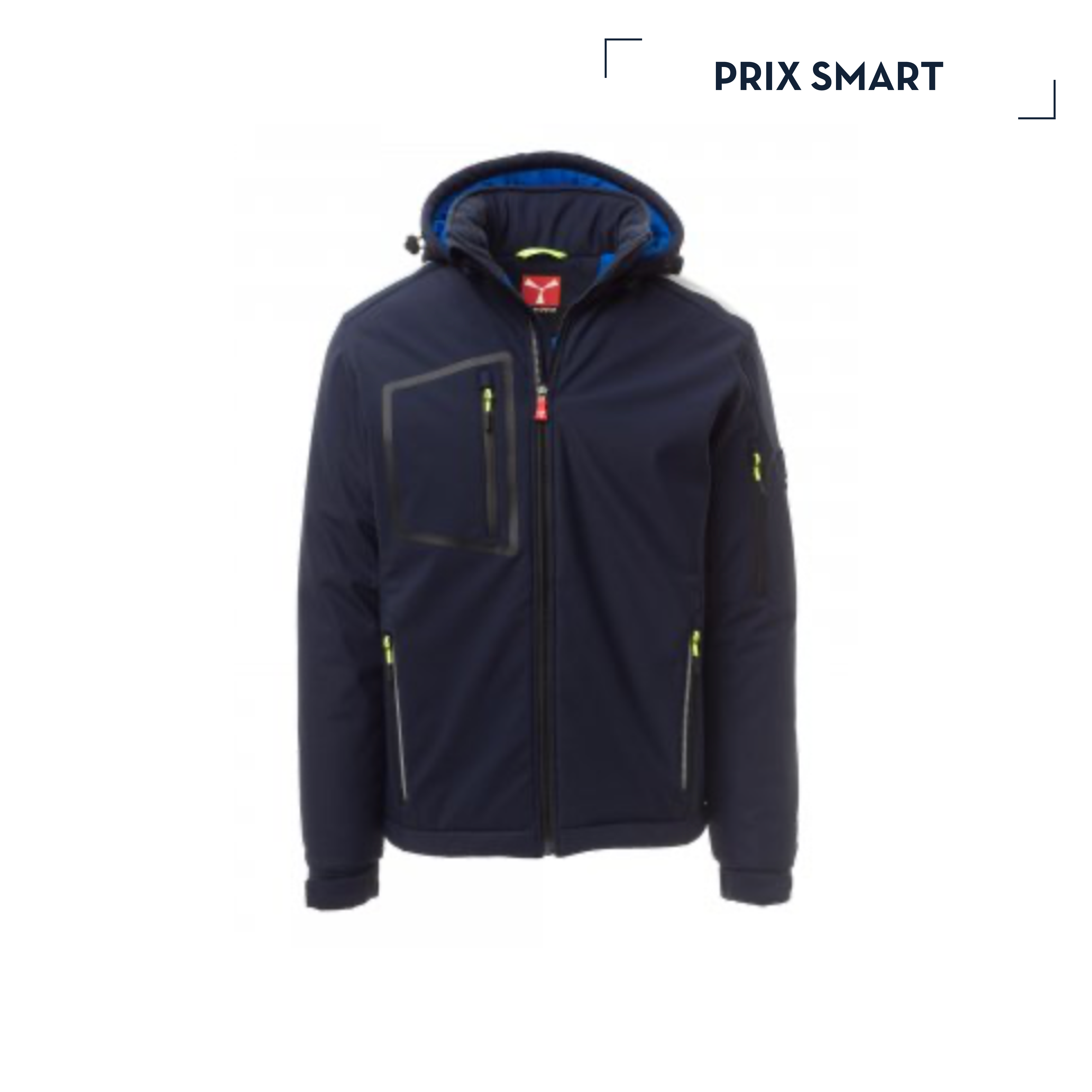 SACHA | 330G | SOFTSHELL ÉPAISSE À CAPUCHE