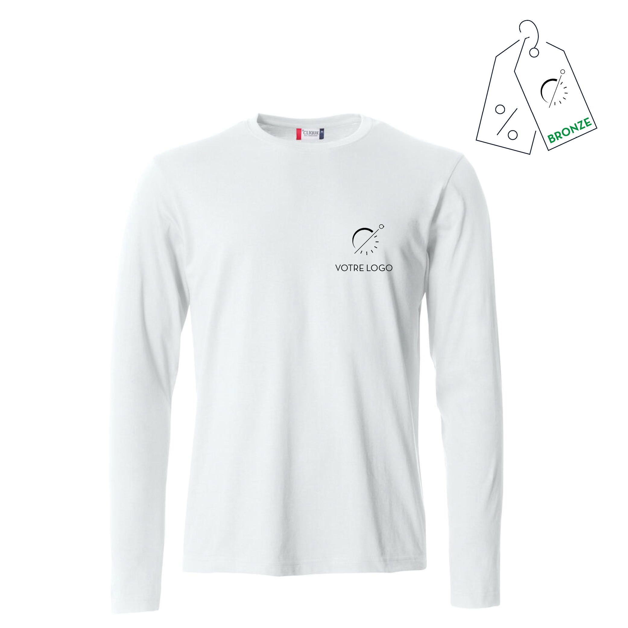 BASIC PAN MANCHES LONGUES| 145G | T SHIRT COTON