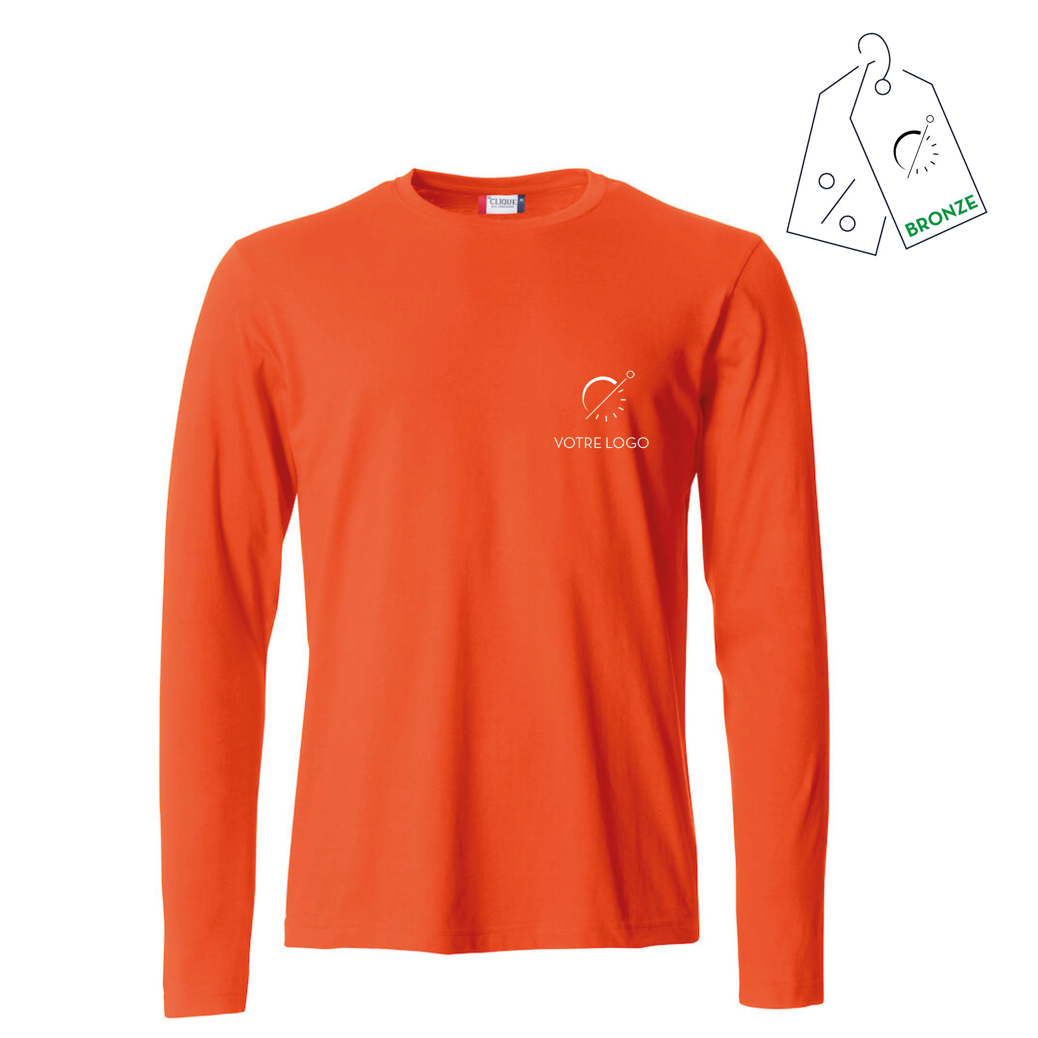 BASIC PAN MANCHES LONGUES| 145G | T SHIRT COTON