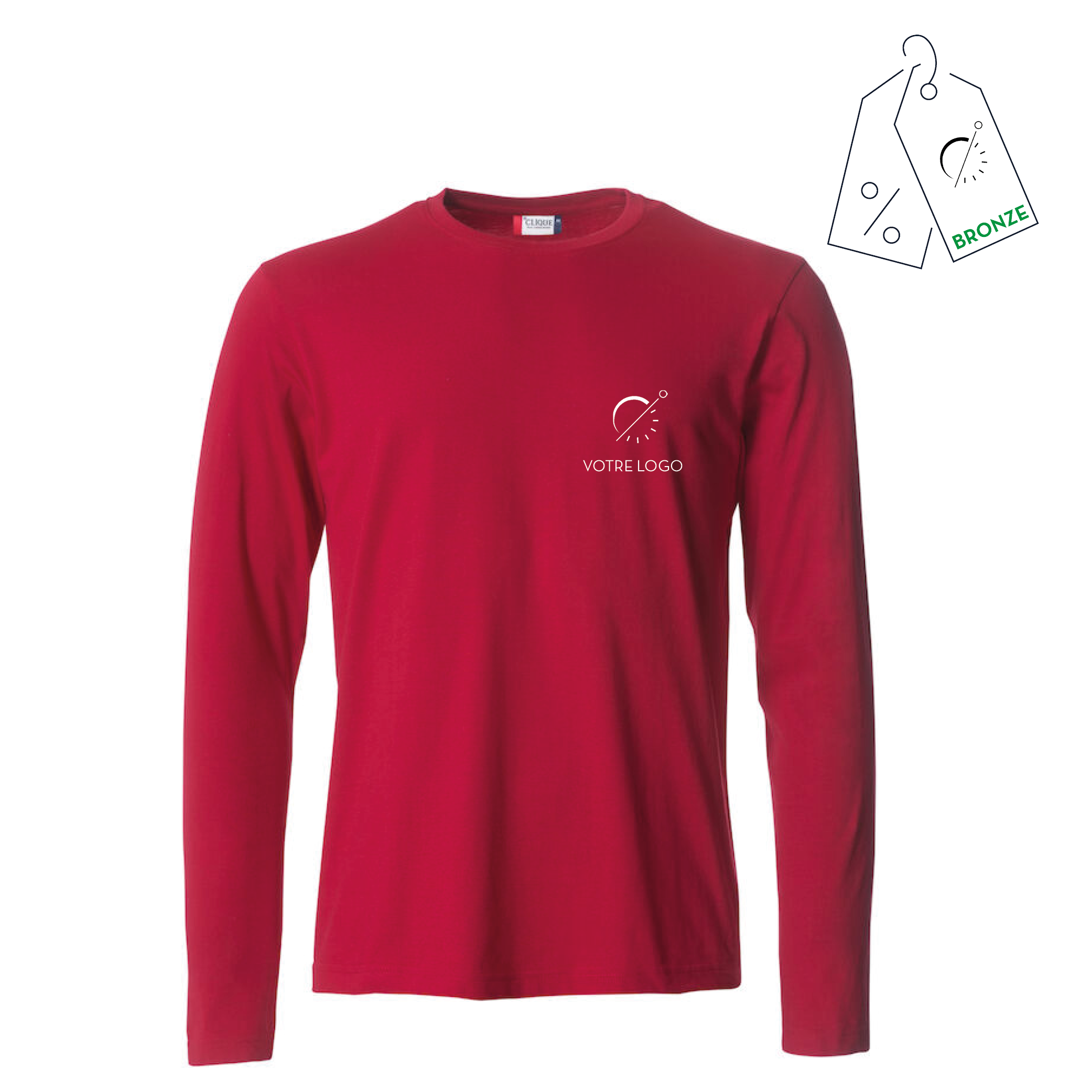 BASIC PAN MANCHES LONGUES| 145G | T SHIRT COTON