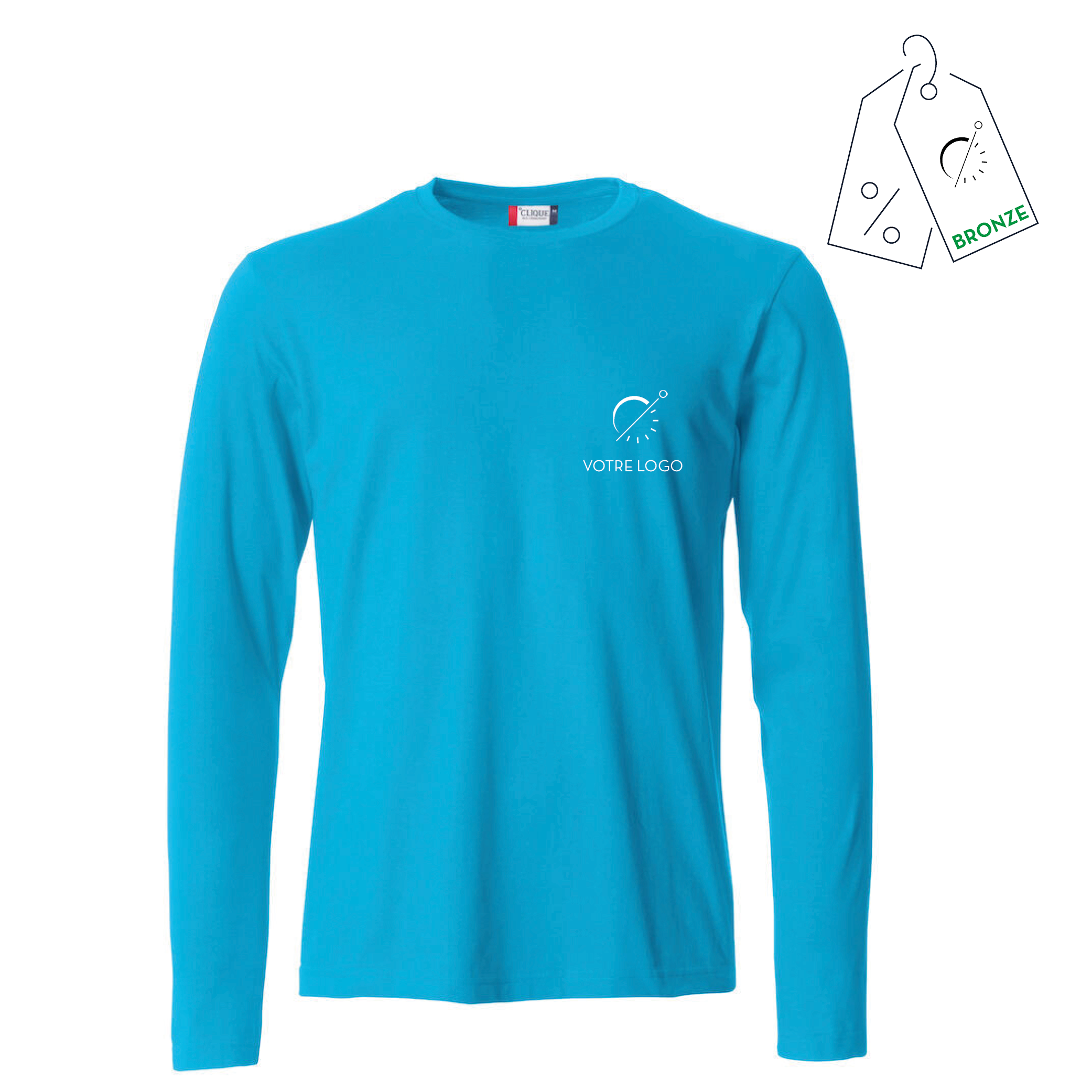 BASIC PAN MANCHES LONGUES| 145G | T SHIRT COTON