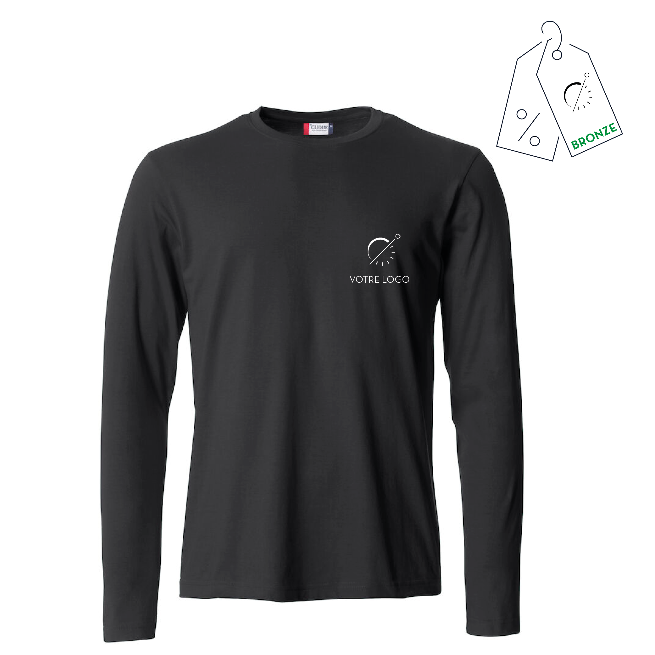 BASIC PAN MANCHES LONGUES| 145G | T SHIRT COTON