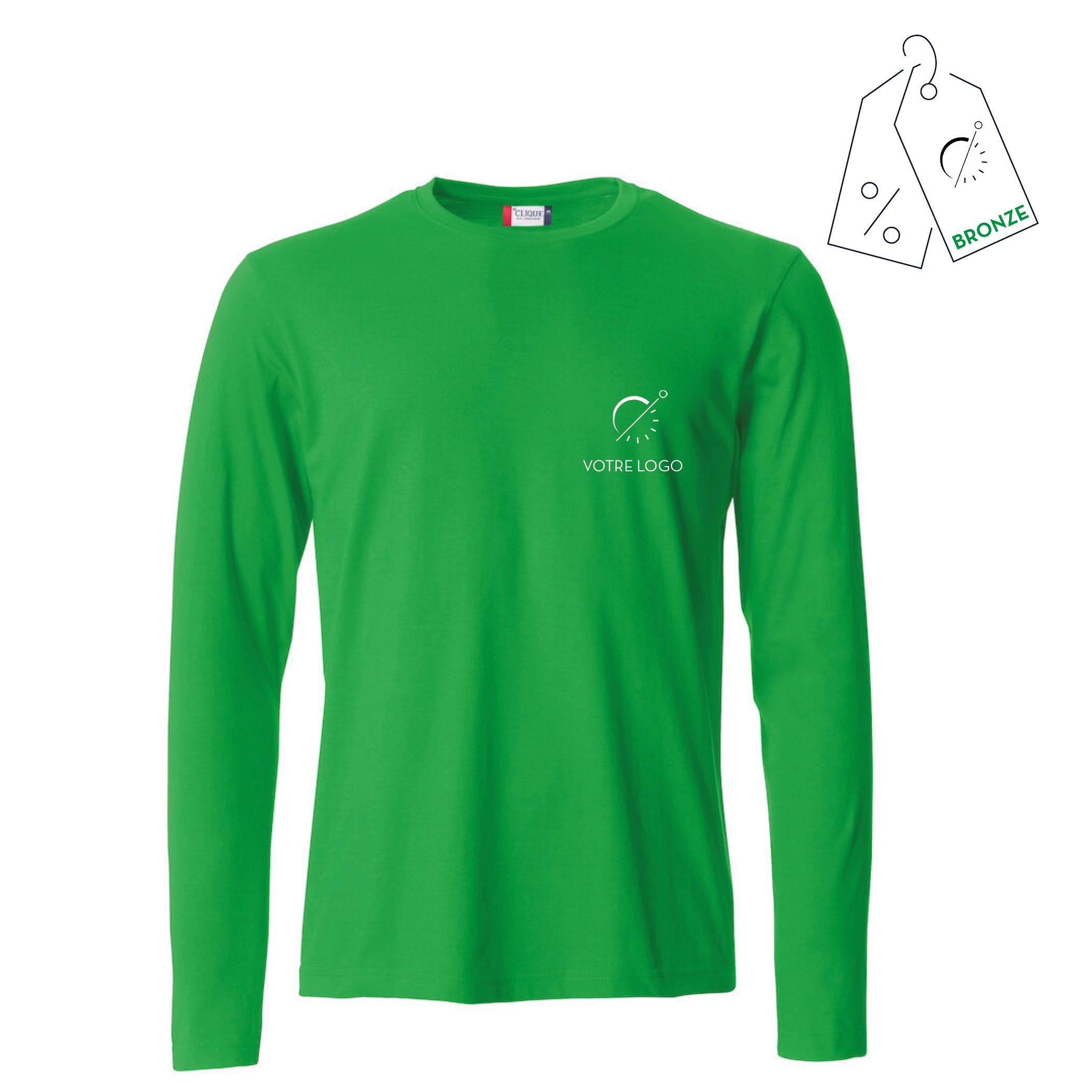 BASIC PAN MANCHES LONGUES| 145G | T SHIRT COTON