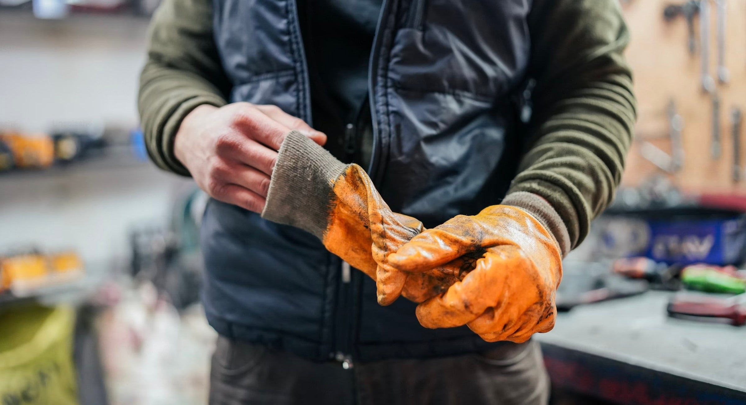 GANTS EN CUIR