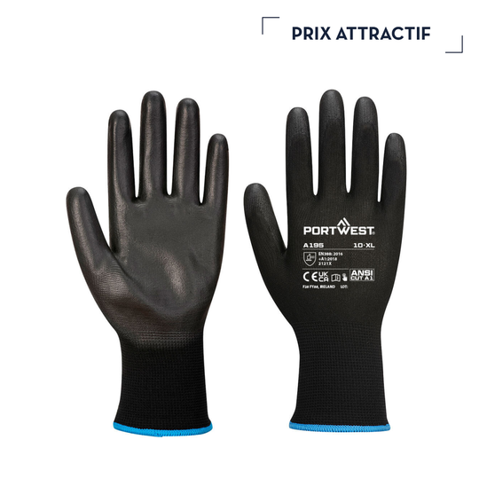 A195 | 12 GANTS DE TRAVAIL POUR ÉCRAN TACTILE