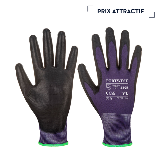 A195 | 12 GANTS DE TRAVAIL POUR ÉCRAN TACTILE