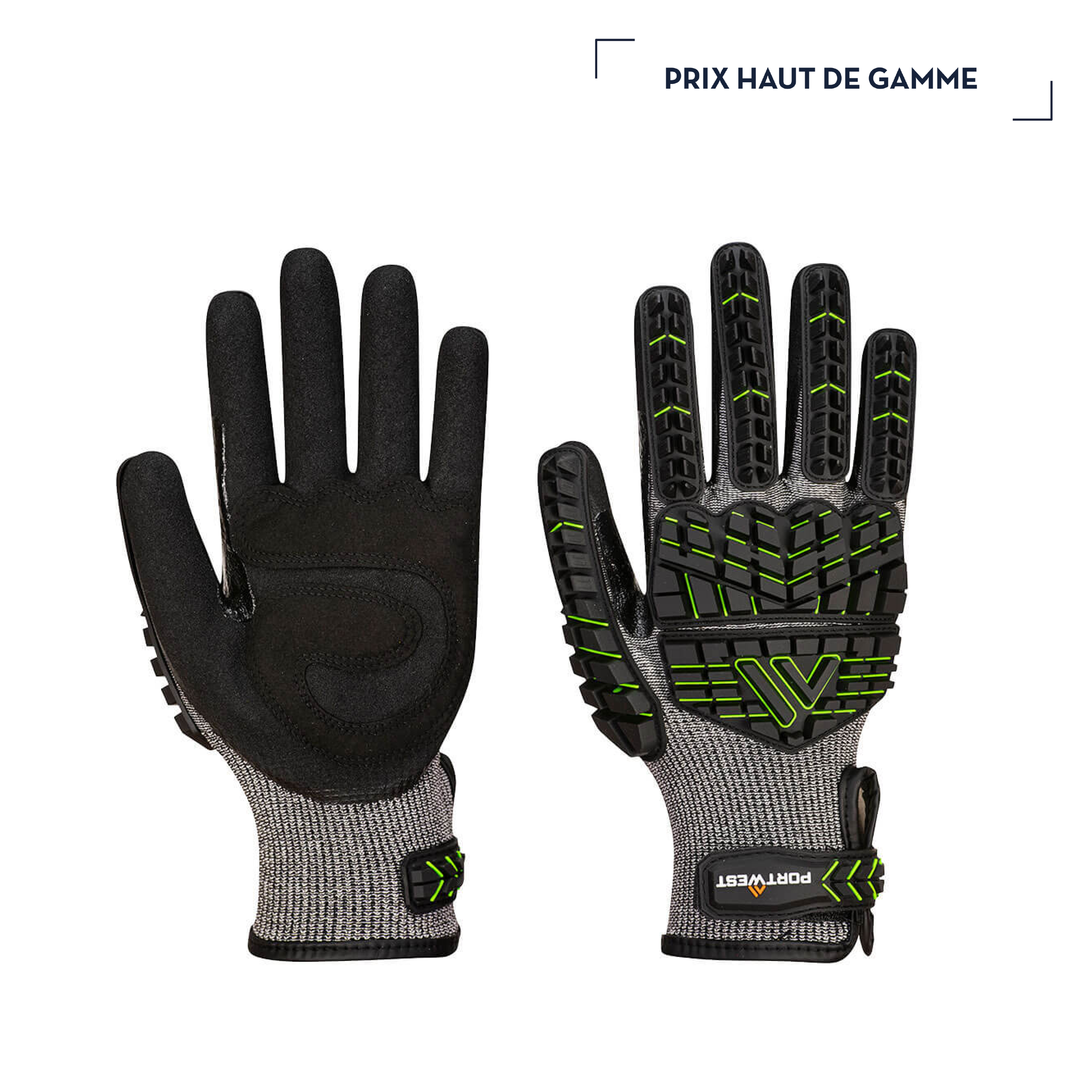 A755 | GANTS DE TRAVAIL ANTI IMPACT HAUT DE GAMME