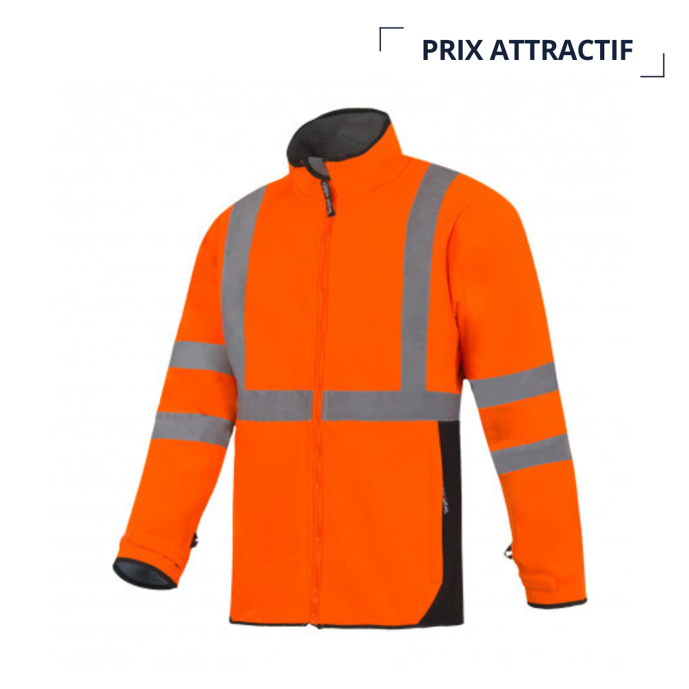 QUEUDVER | SOFTSHELL HAUTE VISIBILITÉ