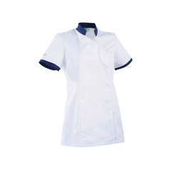 Blanc/bleu marine