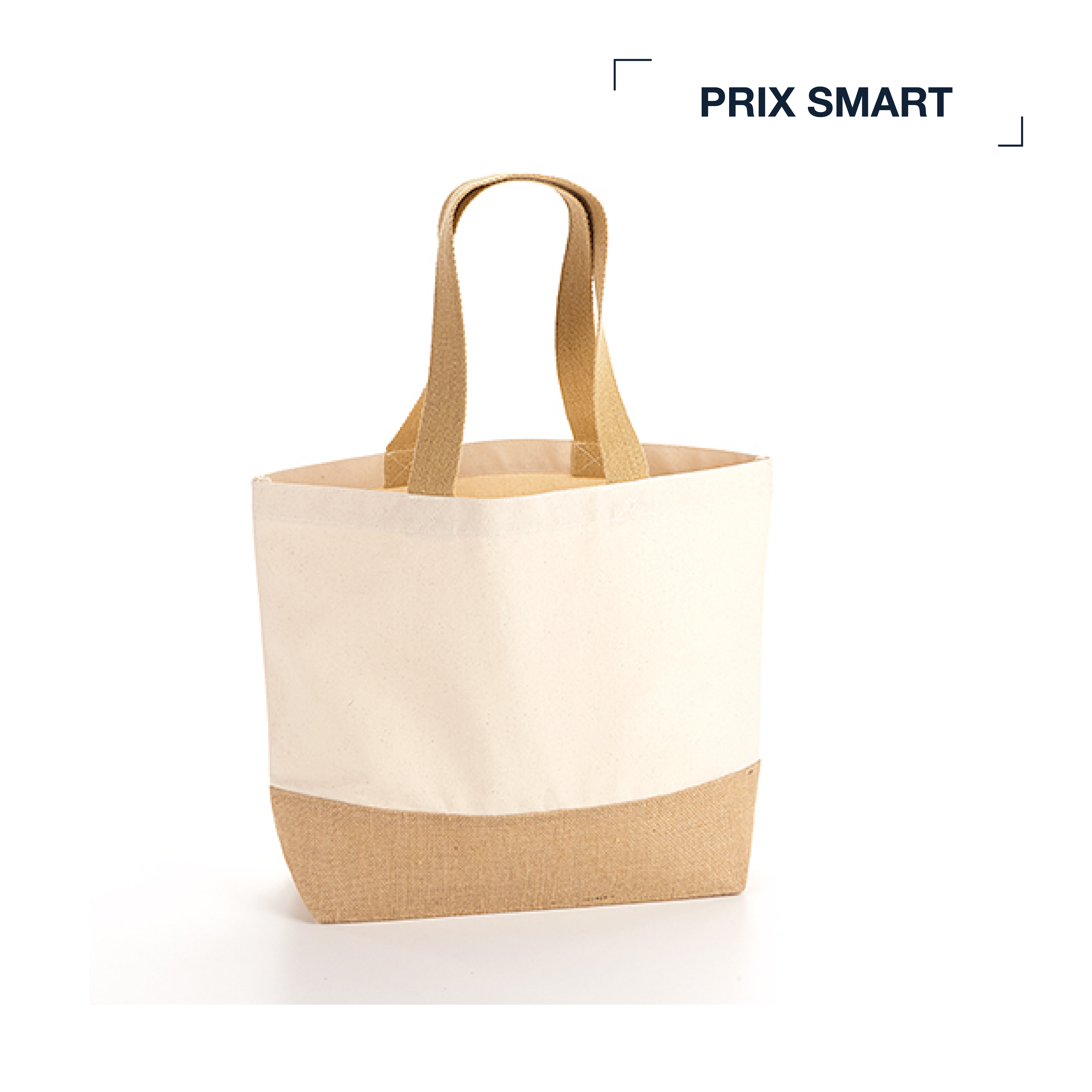 SAC BESSE | SAC SHOPPING COTON/TOILE DE JUTE