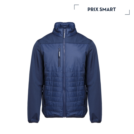 BORÉALIS | VESTE BI-MATIÈRE DOUBLÉ POLAIRE