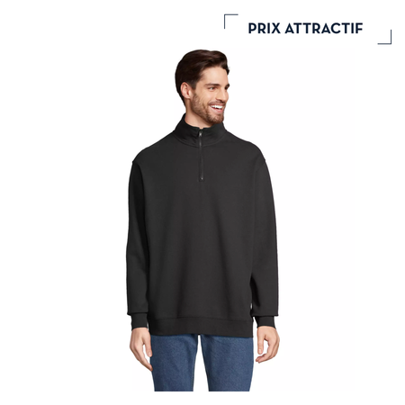 CONOR | 280G | SWEAT HALF ZIP UNISEXE
