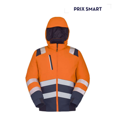 ORANGE FLUO / BLEU MARINE