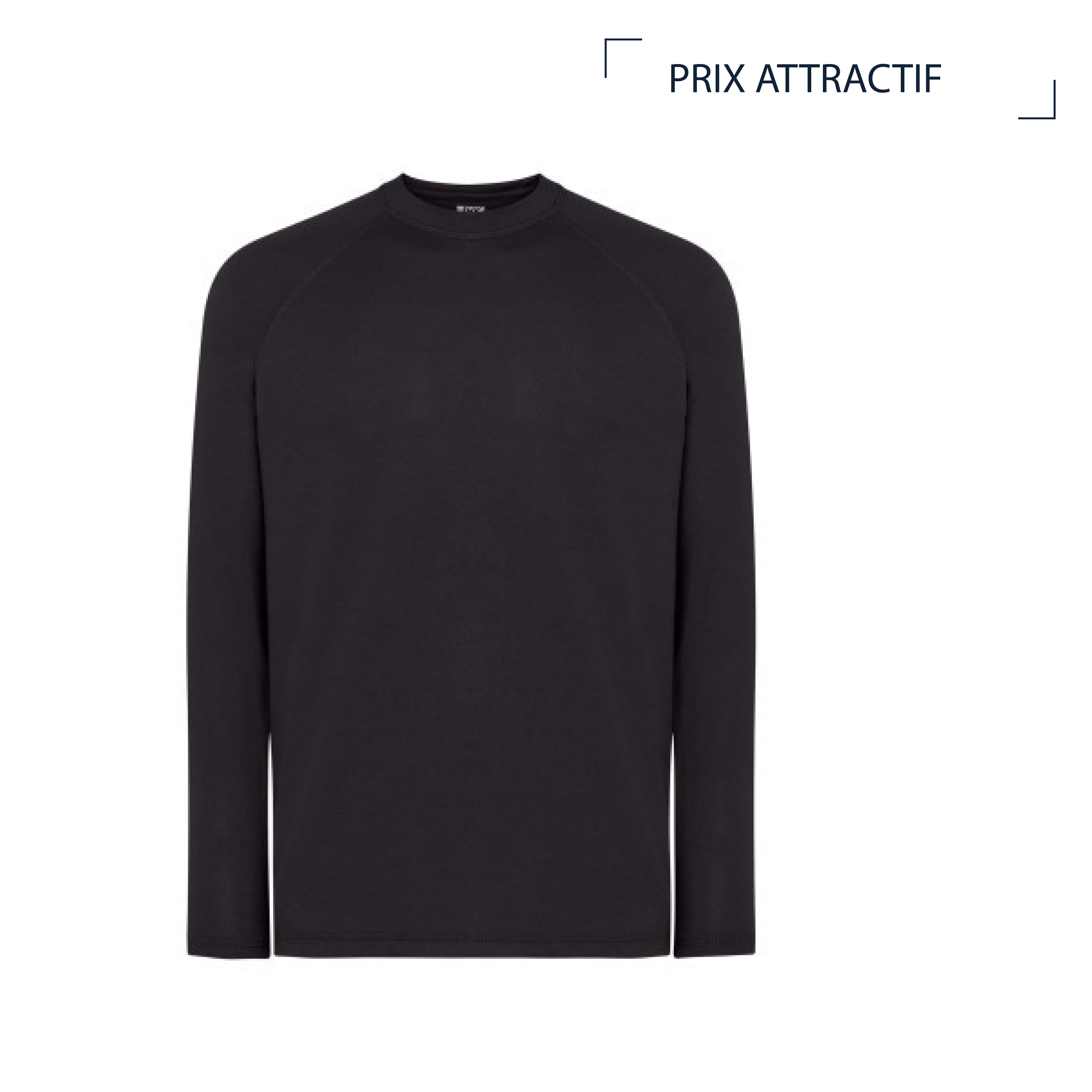 MAN SPORT ML | 130G | T SHIRT DE SPORT MANCHES LONGUES