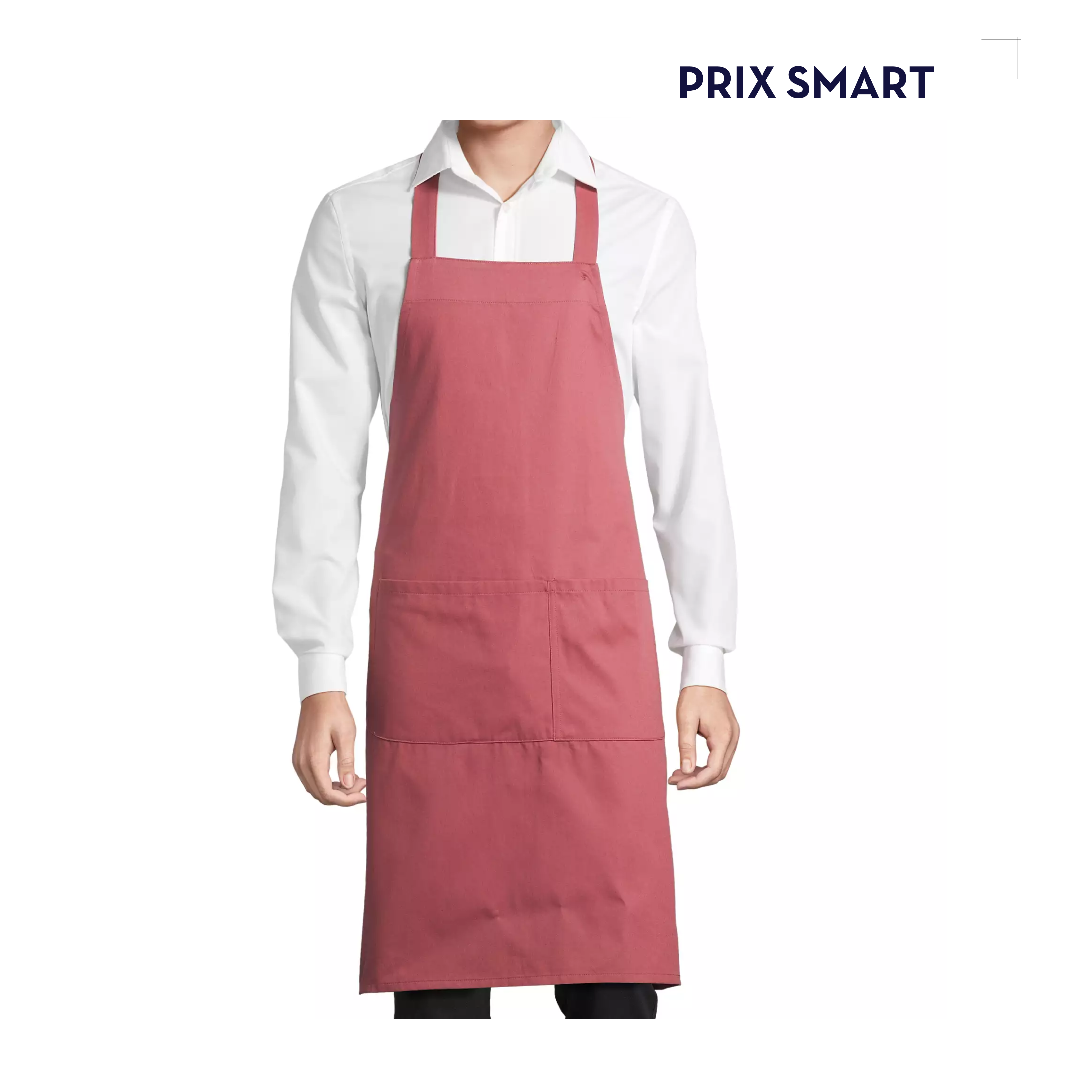 MILAN | TABLIER DE CUISINE LONG AVEC POCHES