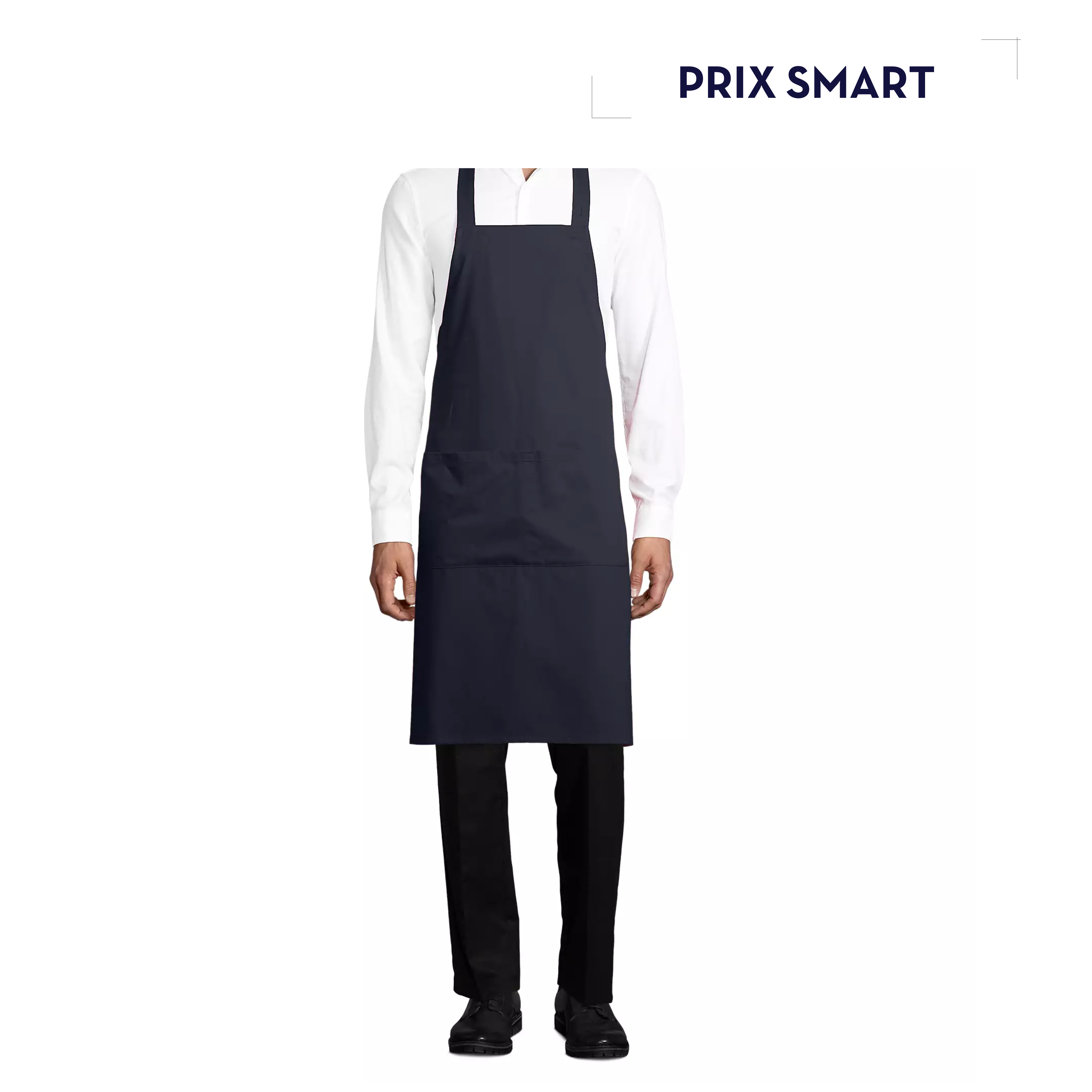 MILAN | TABLIER DE CUISINE LONG AVEC POCHES