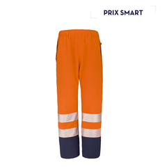ORANGE FLUO / BLEU MARINE