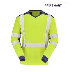JAUNE FLUO / BLEU MARINE