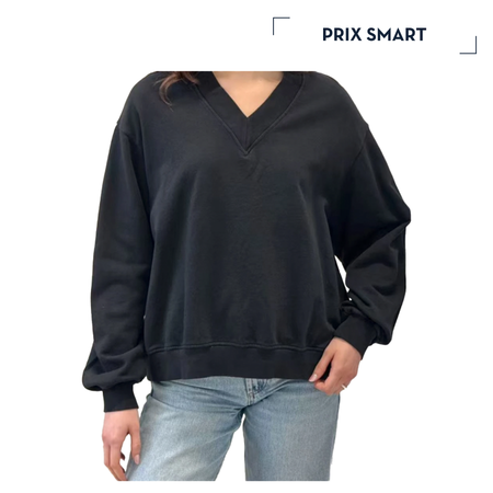 WILIA | SWEAT COL V FEMININ