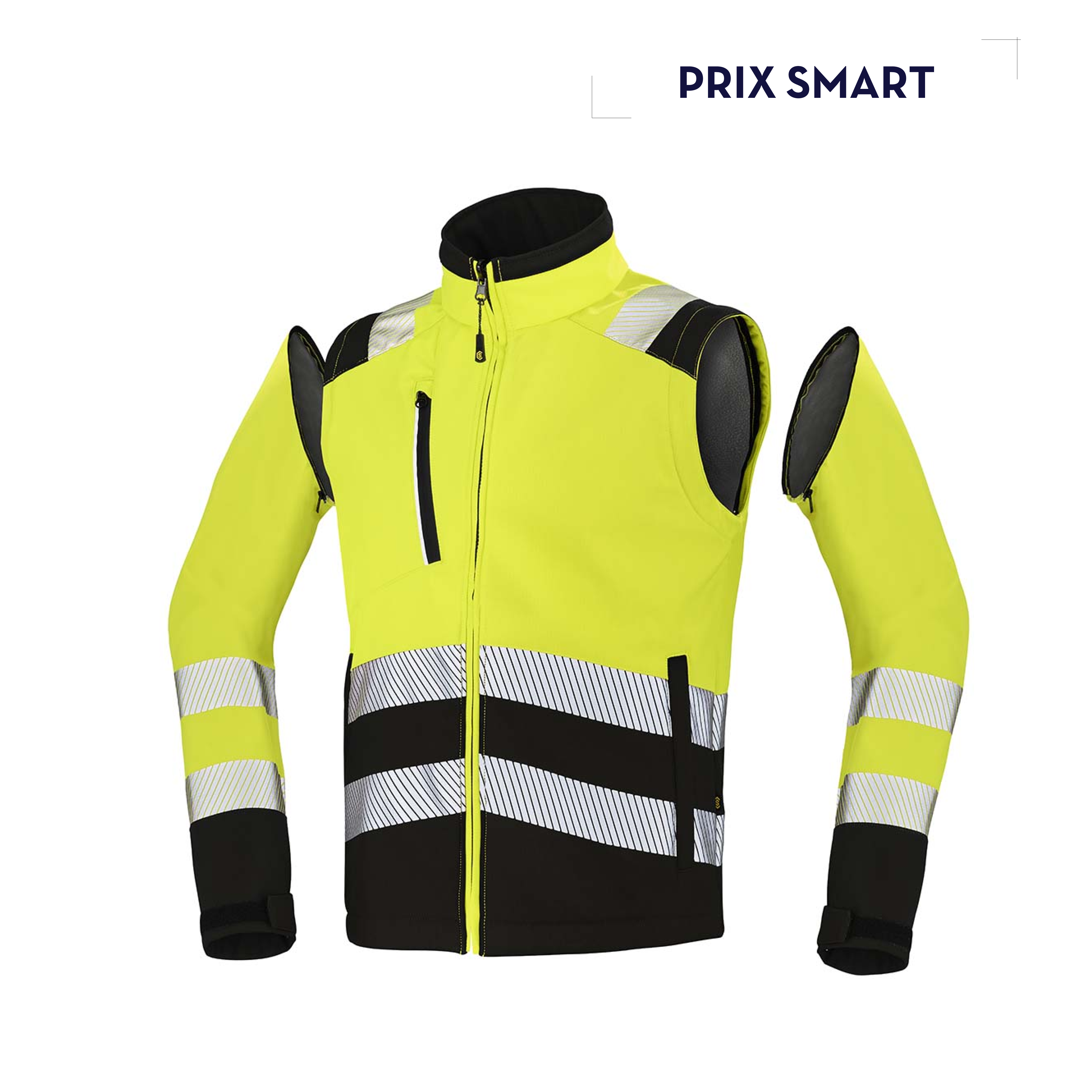 LUNAR | VESTE SOFTSHELL HAUTE VISIBILITÉ