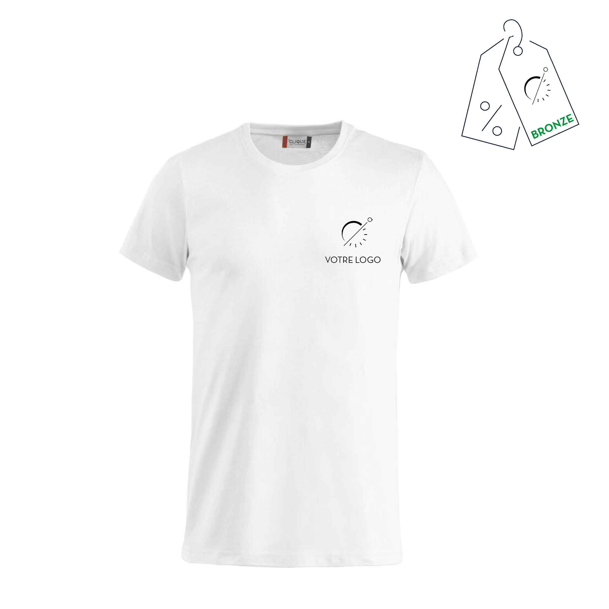 BASIC PAN | 145G | T SHIRT PERSONNALISABLE