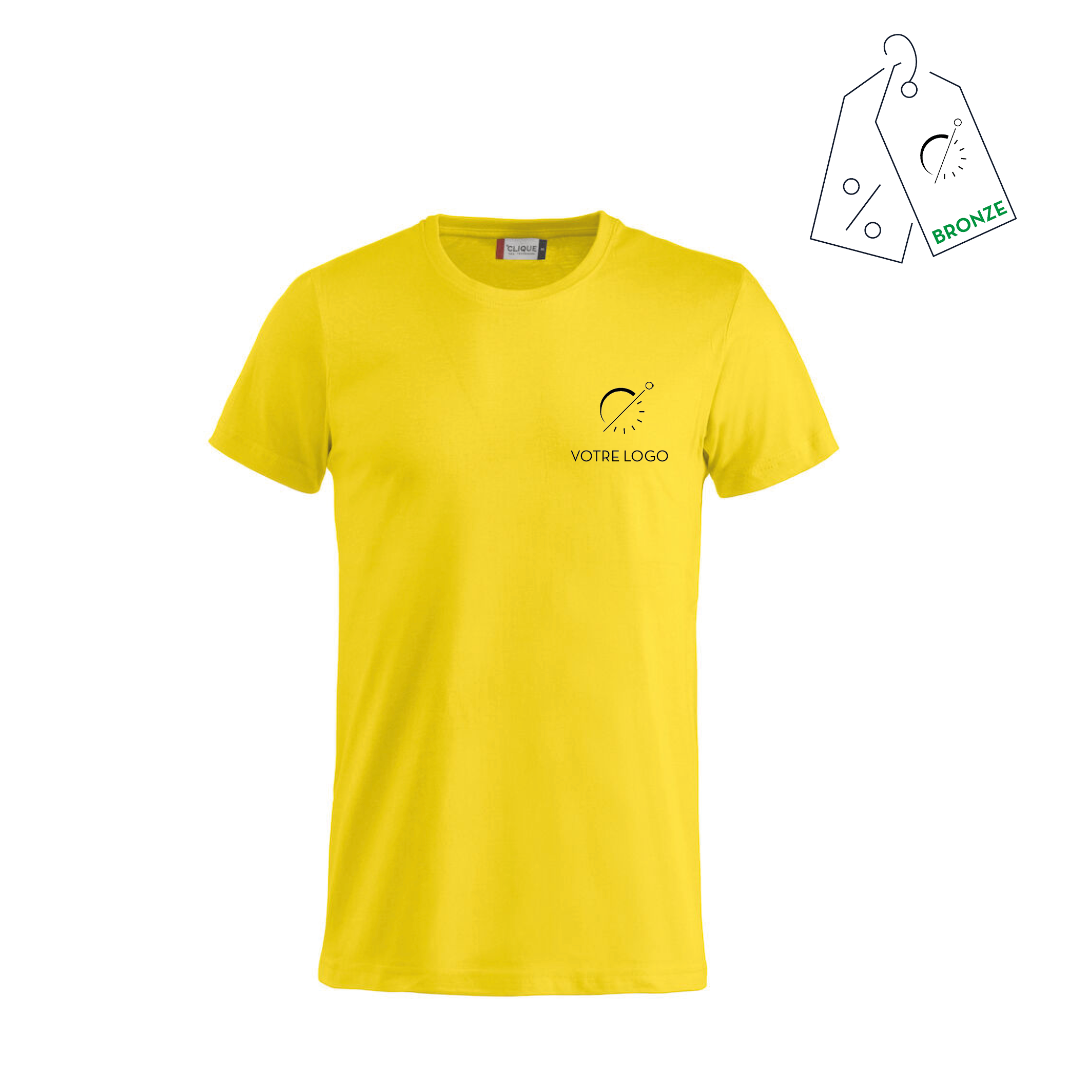 BASIC PAN | 145G | T SHIRT PERSONNALISABLE