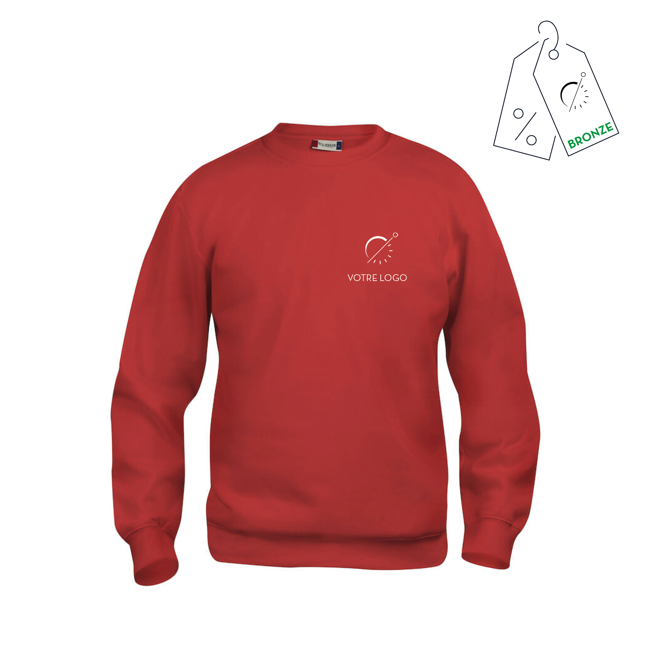 BASIC ATLAS | 280G | CREWNECK PERSONNALISABLE