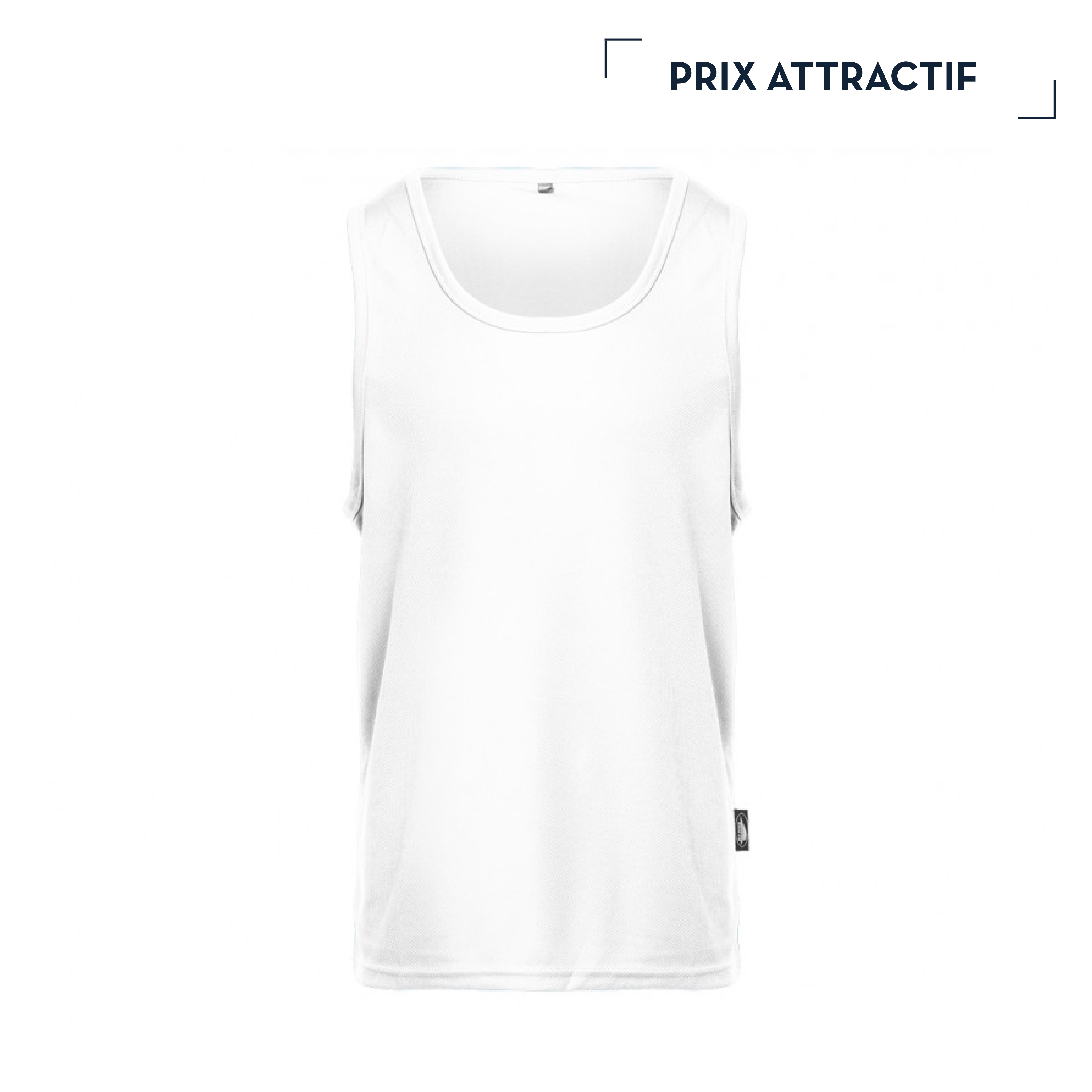 PEFKI | 140G | DÉBARDEUR DE SPORT PERSONNALISABLE