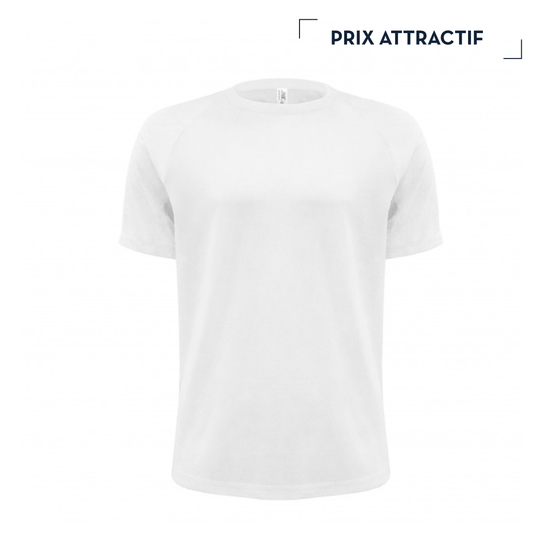 MAN SPORT | 130G | T SHIRT DE SPORT PERSONNALISABLE