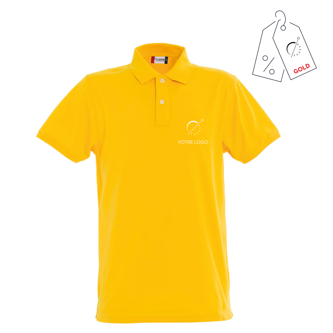 POLO PREMIUM STRETCH | 215G | POLO PERSONNALISABLE 215G