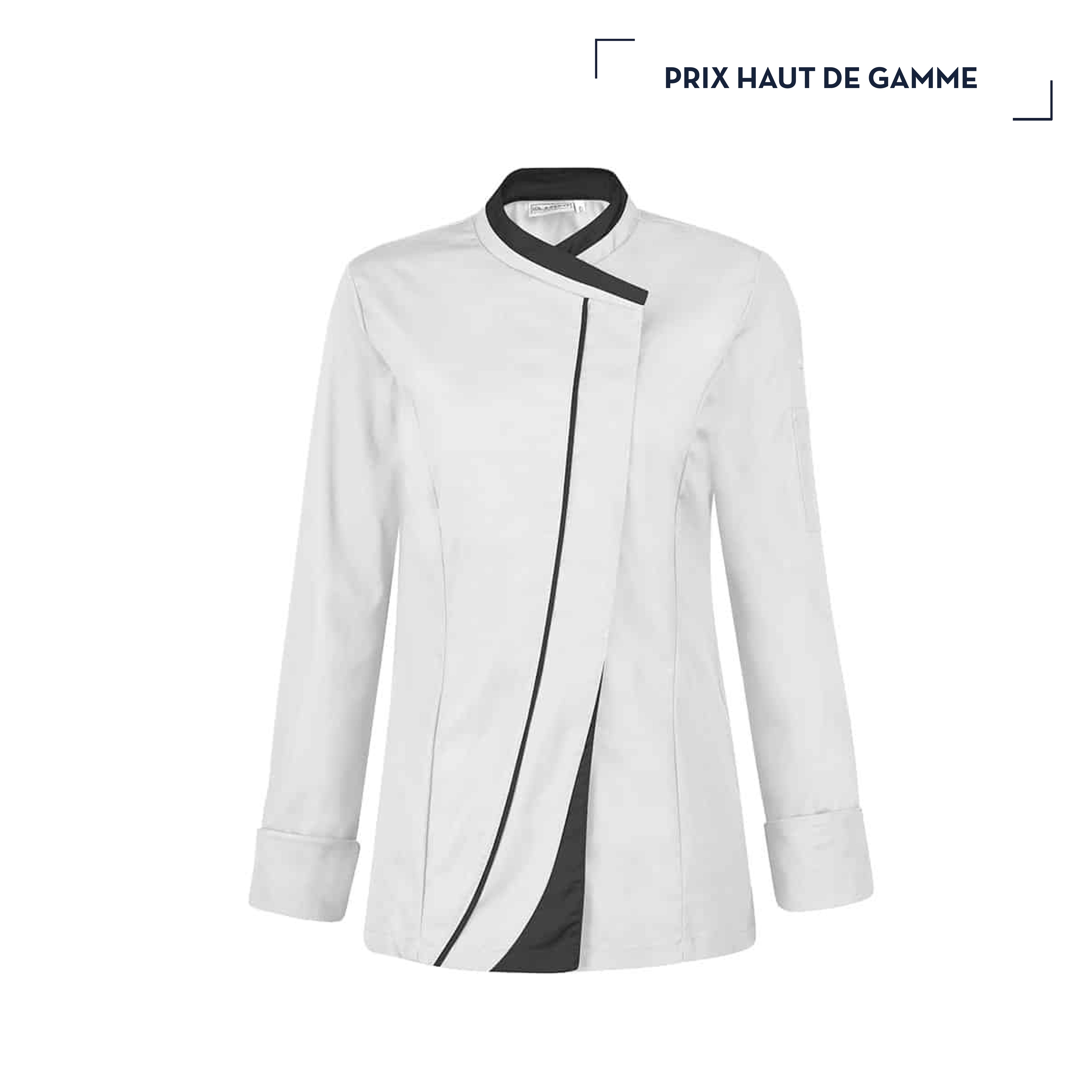 ICCLÉSIAS | VESTE DE CUISINE MANCHES LONGUES