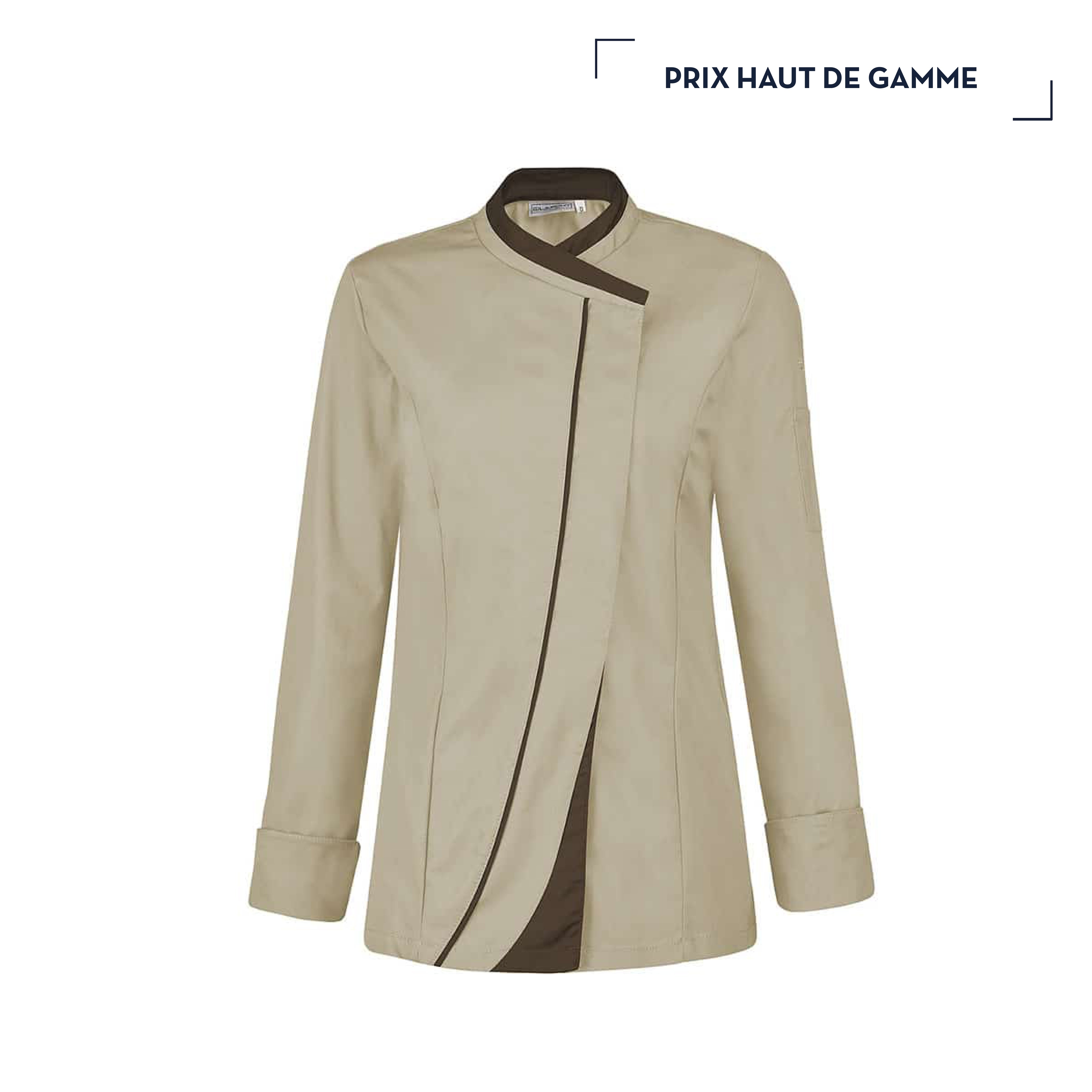 ICCLÉSIAS | VESTE DE CUISINE MANCHES LONGUES