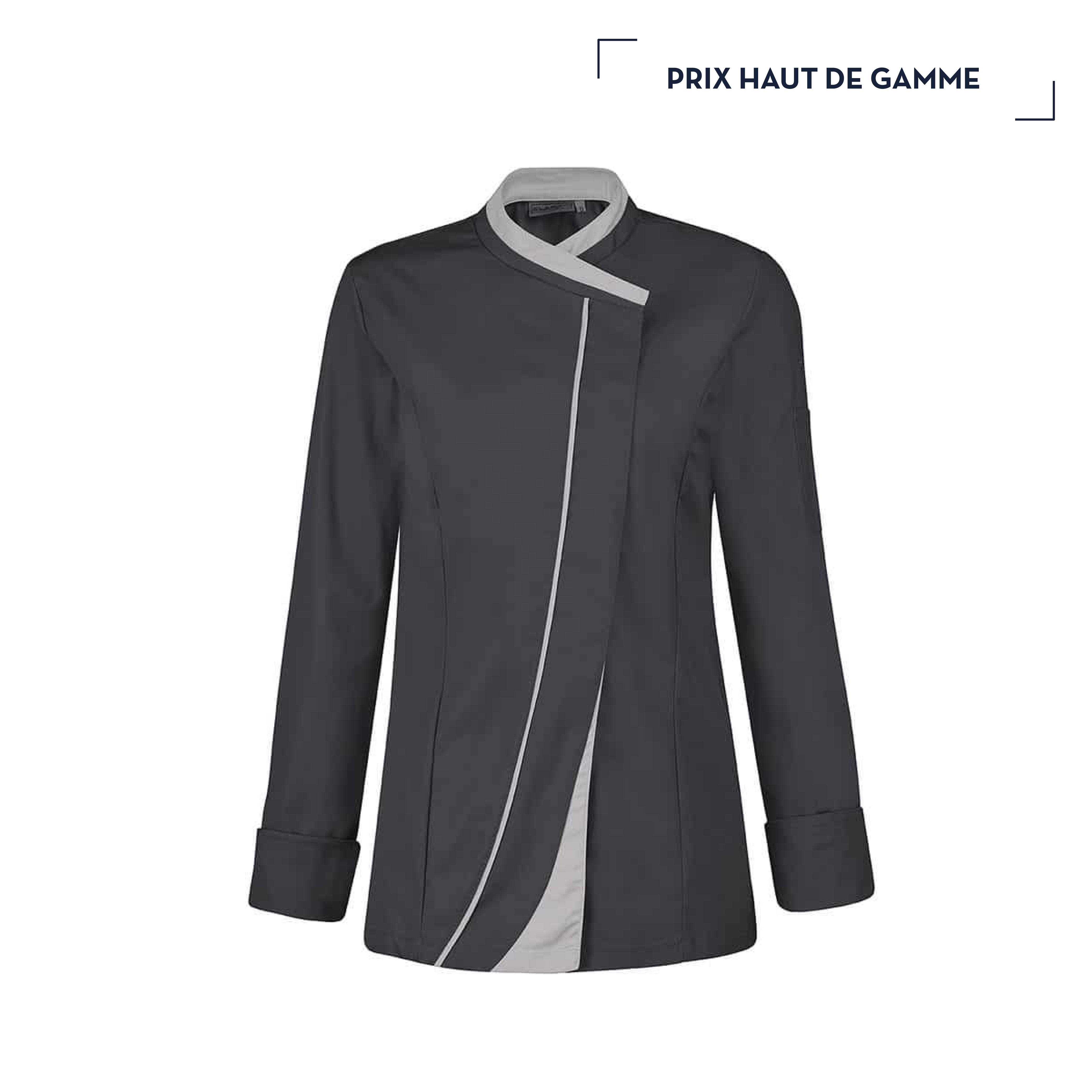 ICCLÉSIAS | VESTE DE CUISINE MANCHES LONGUES