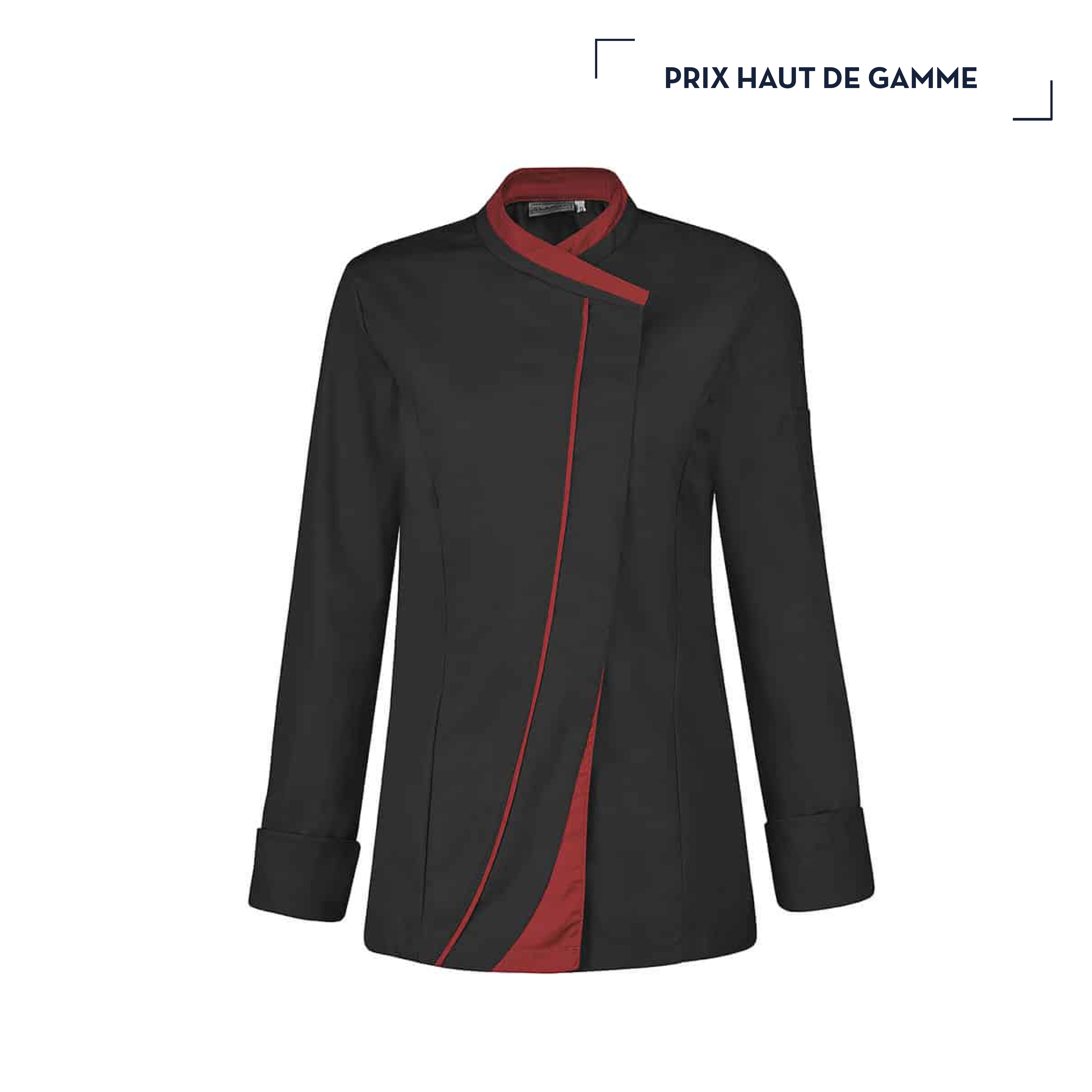 ICCLÉSIAS | VESTE DE CUISINE MANCHES LONGUES