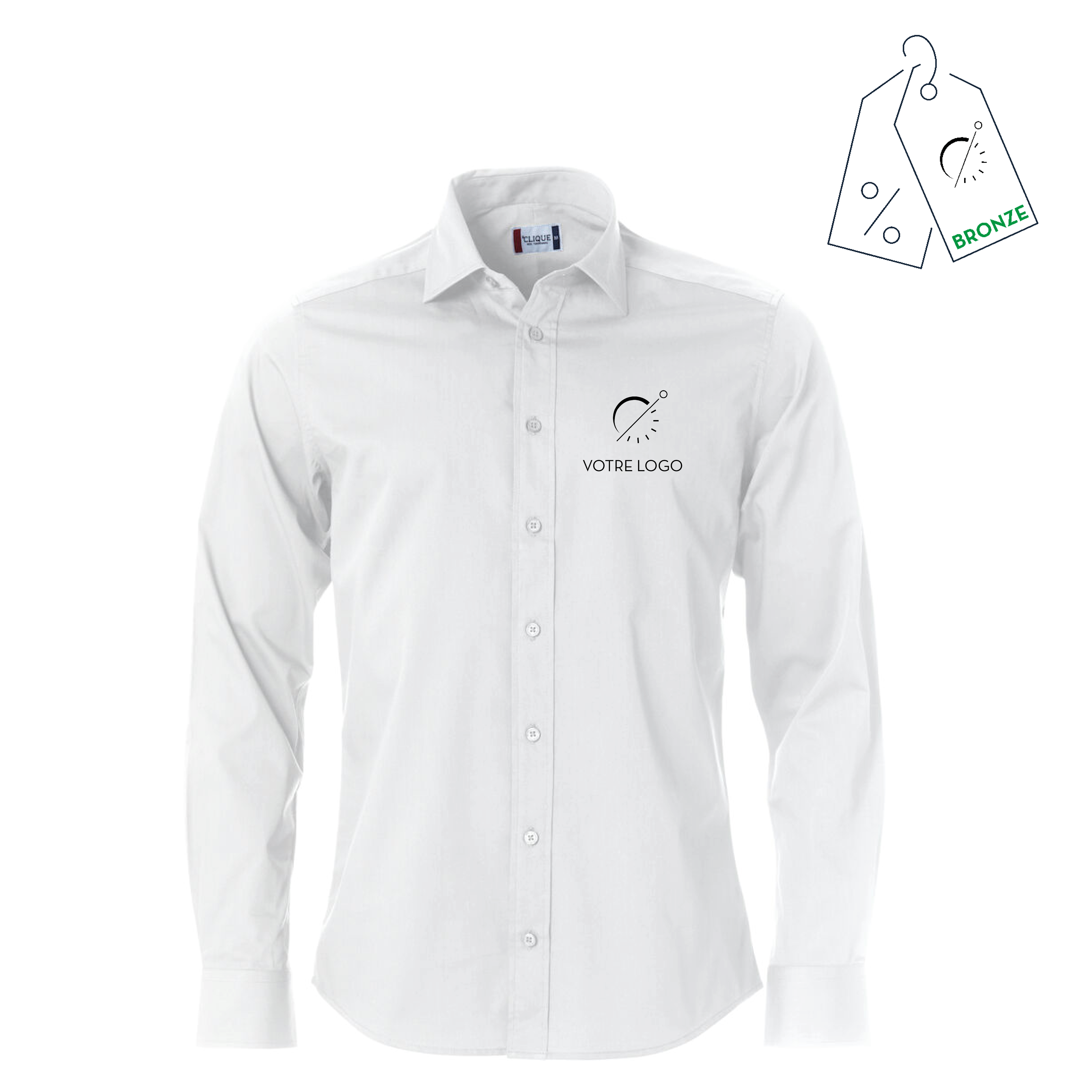 THALASSA | 130G | CHEMISE PERSONNALISÉE