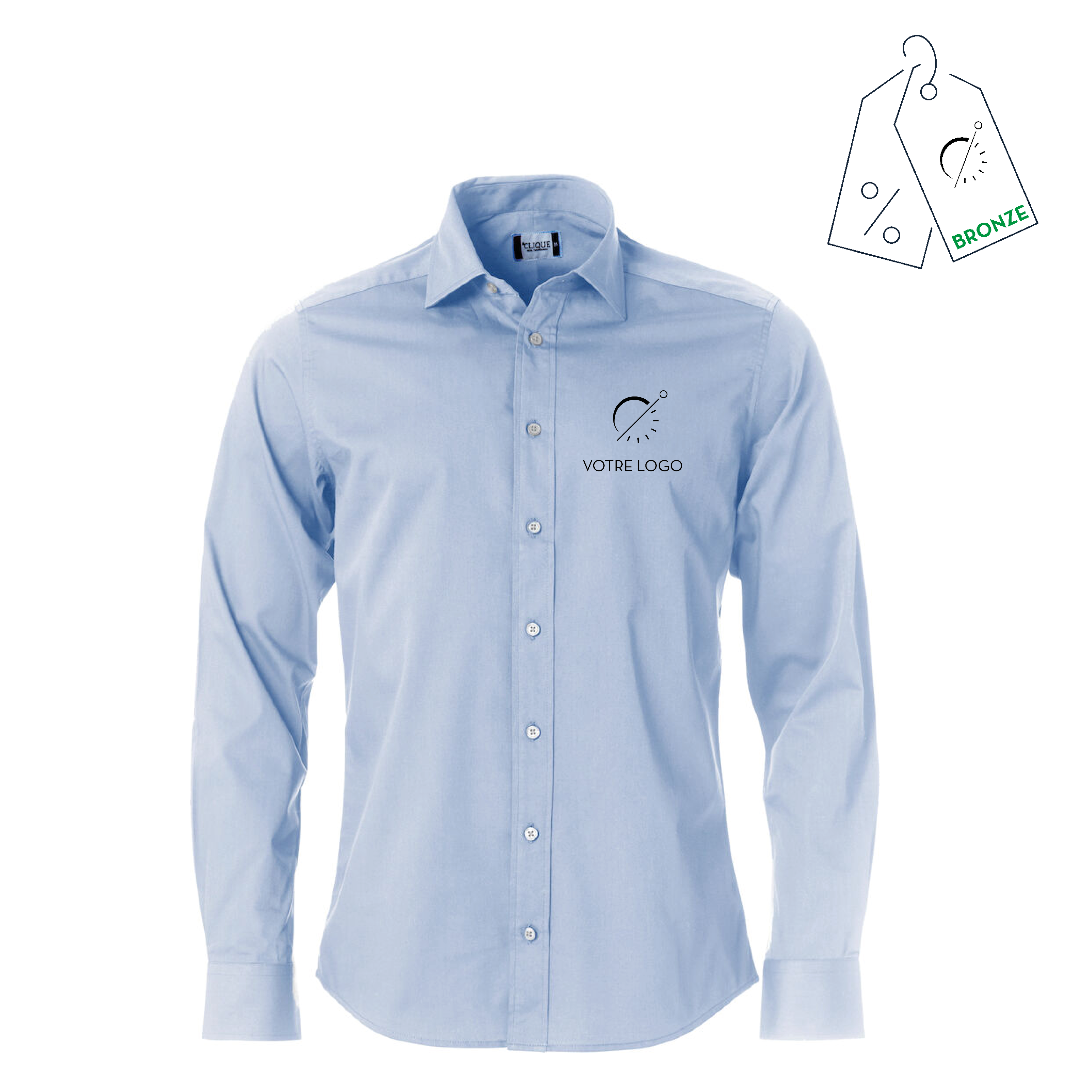 THALASSA | 130G | CHEMISE PERSONNALISÉE