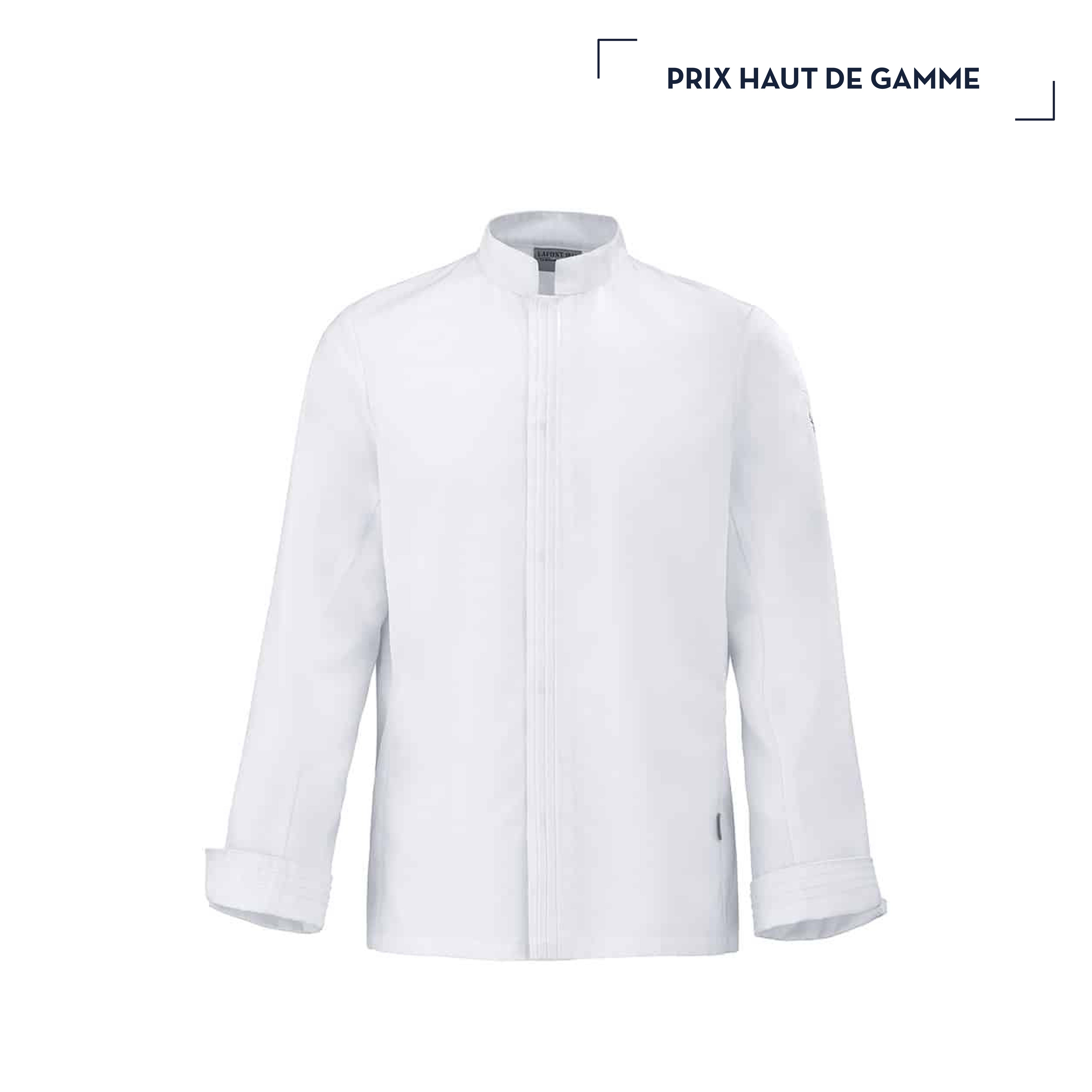 CHIRON | VESTE DE CUISINE MANCHES LONGUES
