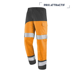 ORANGE FLUO / GRIS