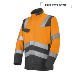ORANGE FLUO / GRIS