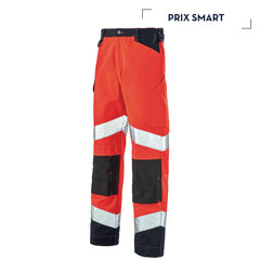 ROUGE FLUO / BLEU MARINE